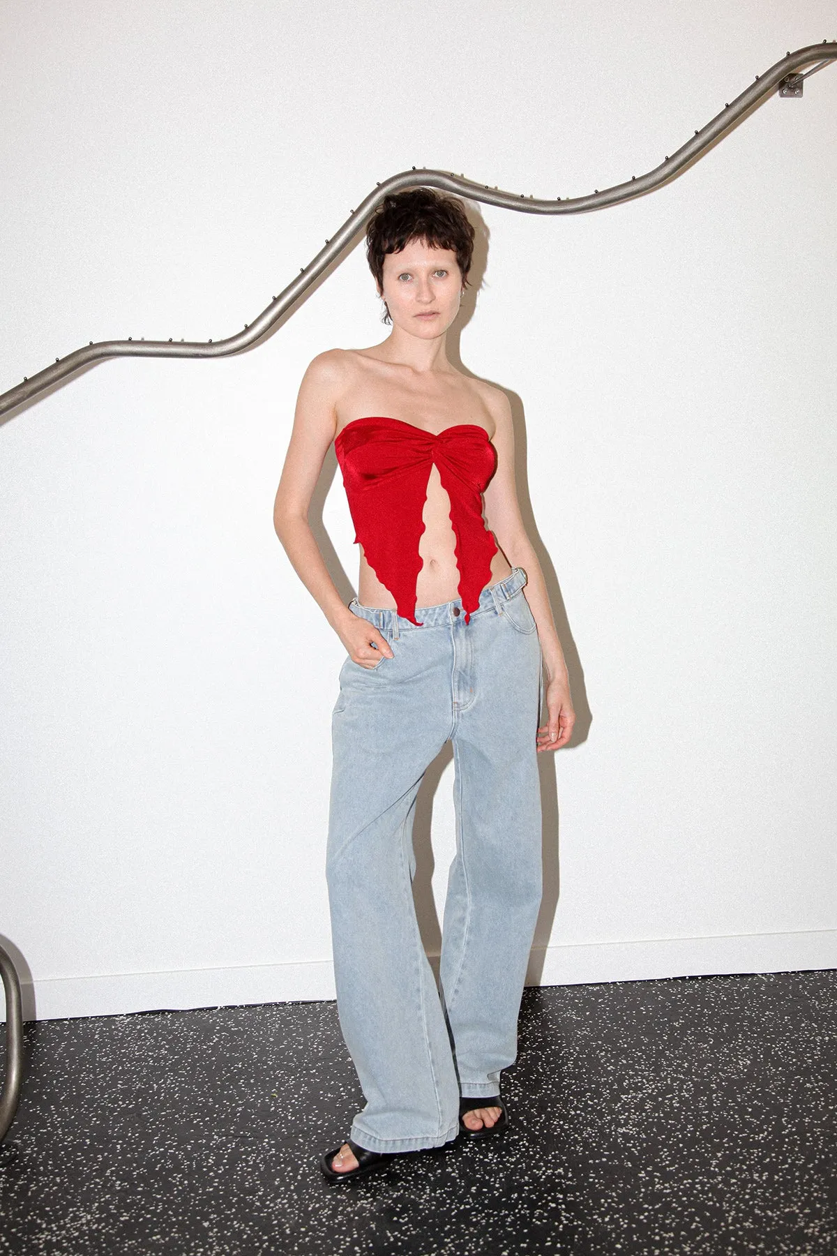 Studio 402 Baggy Denim in Light Wash sold by KkCo product image thumbnail 5