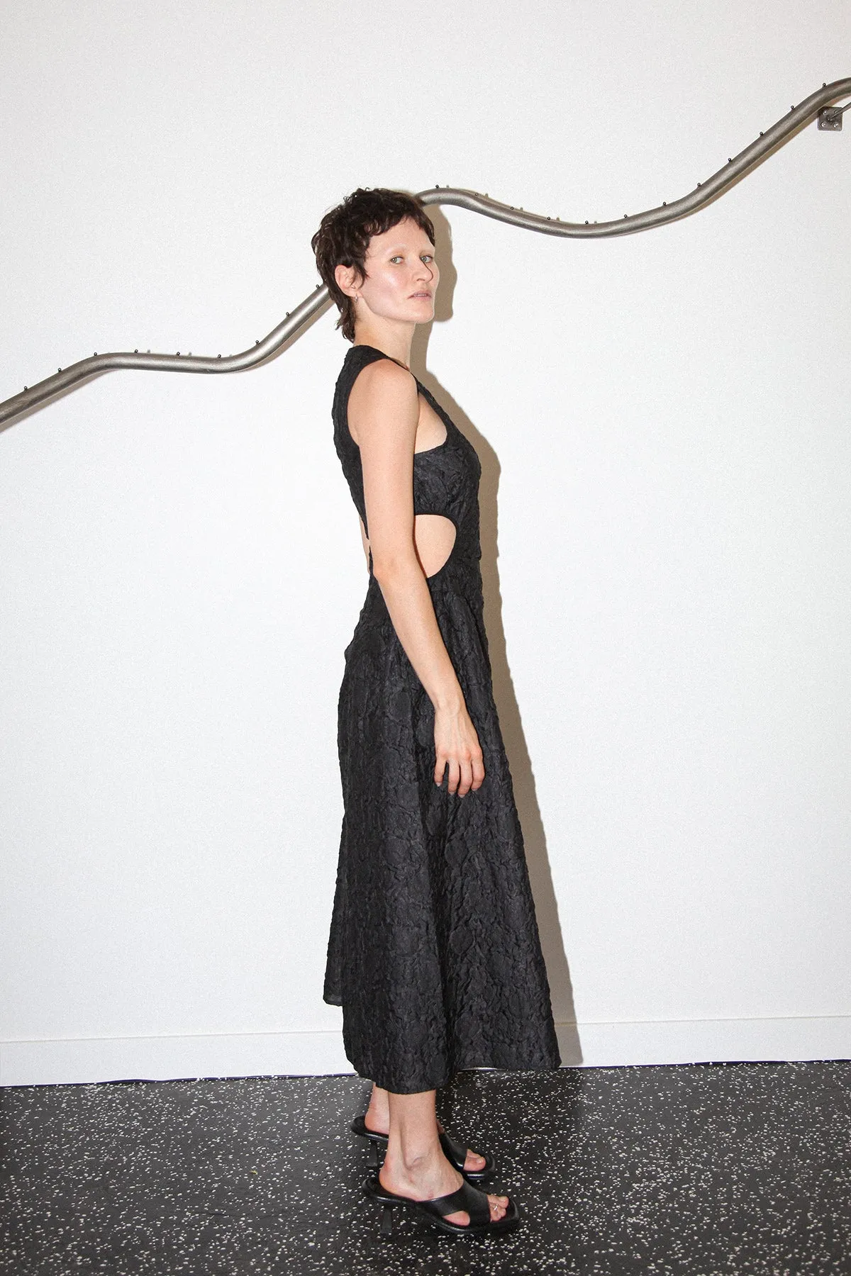 Studio 101 Cut Out Dress in Black sold by KkCo product image thumbnail 4