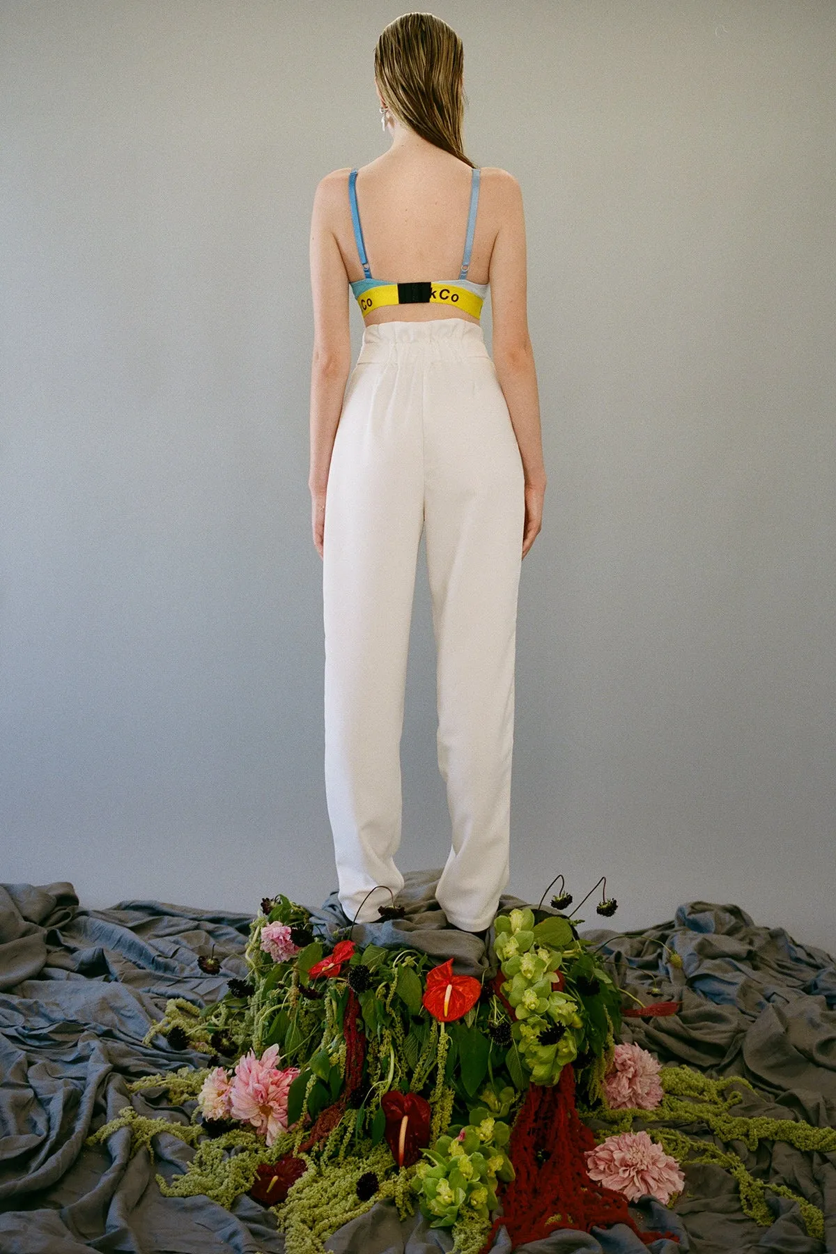 Forage Trouser in Powder Twill Suiting sold by KkCo product image thumbnail 4