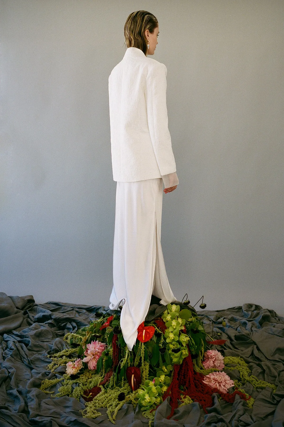 Forage Blazer in Blanco Flower Jacquard sold by KkCo product image thumbnail 4