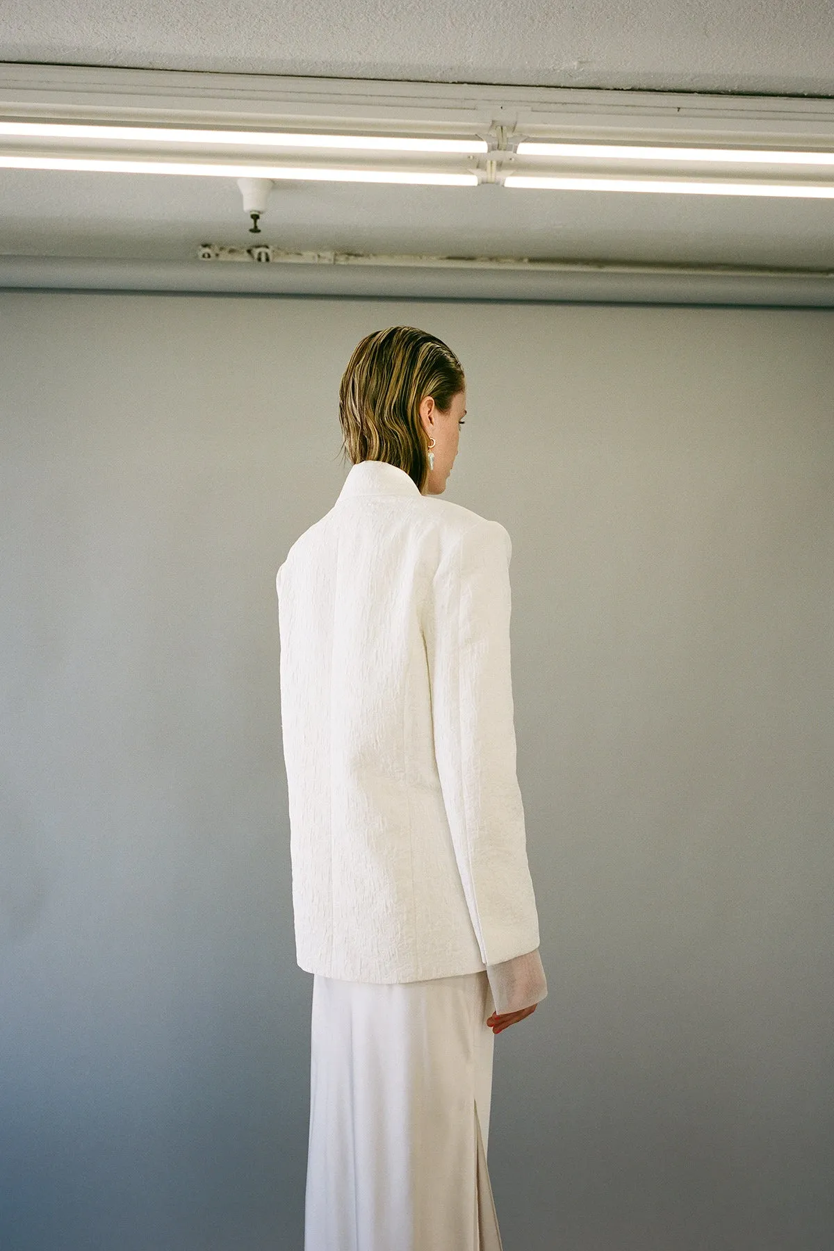 Forage Blazer in Blanco Flower Jacquard sold by KkCo product image thumbnail 5