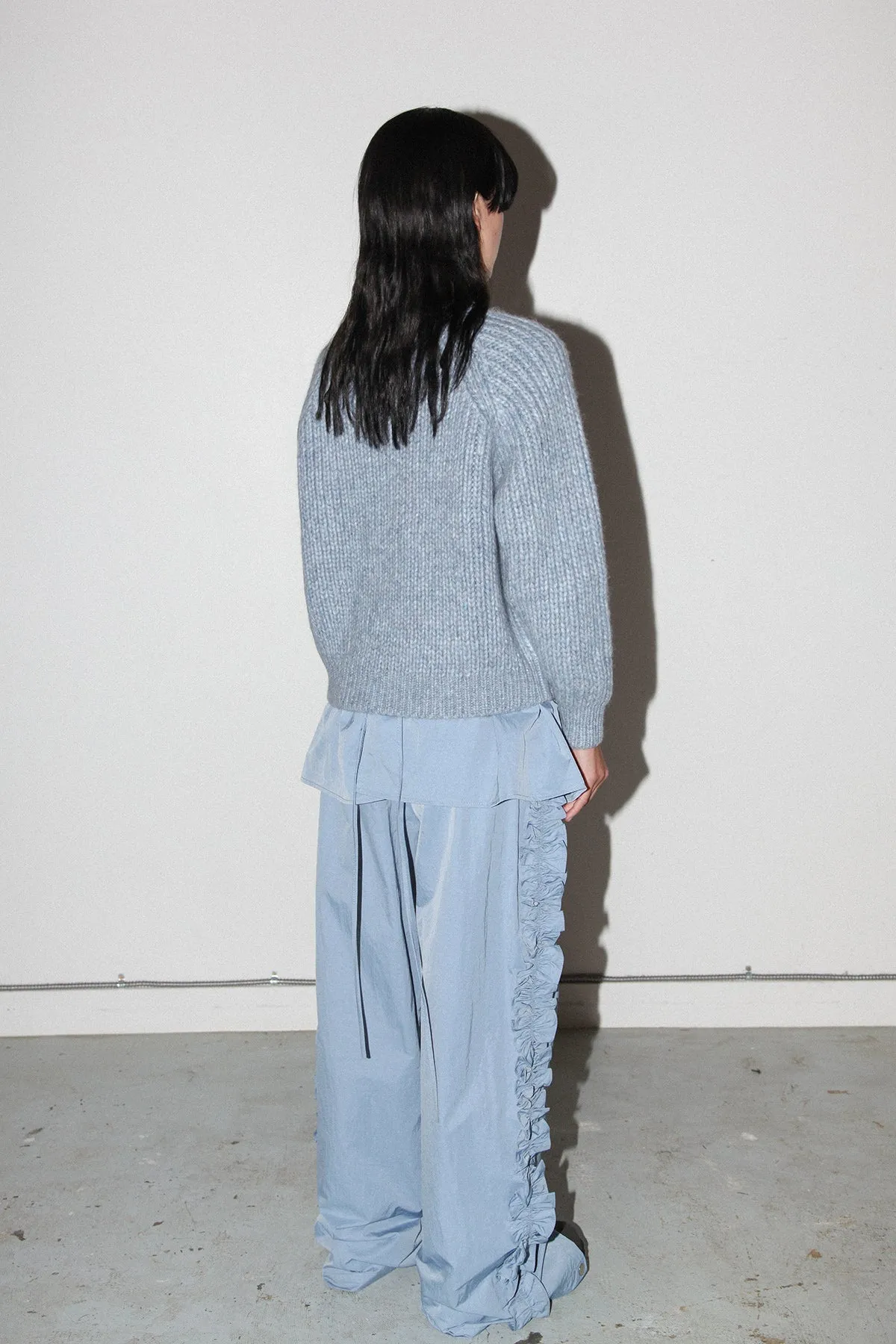 Polar Crewneck Sweater in Marled Sky sold by KkCo product image thumbnail 5