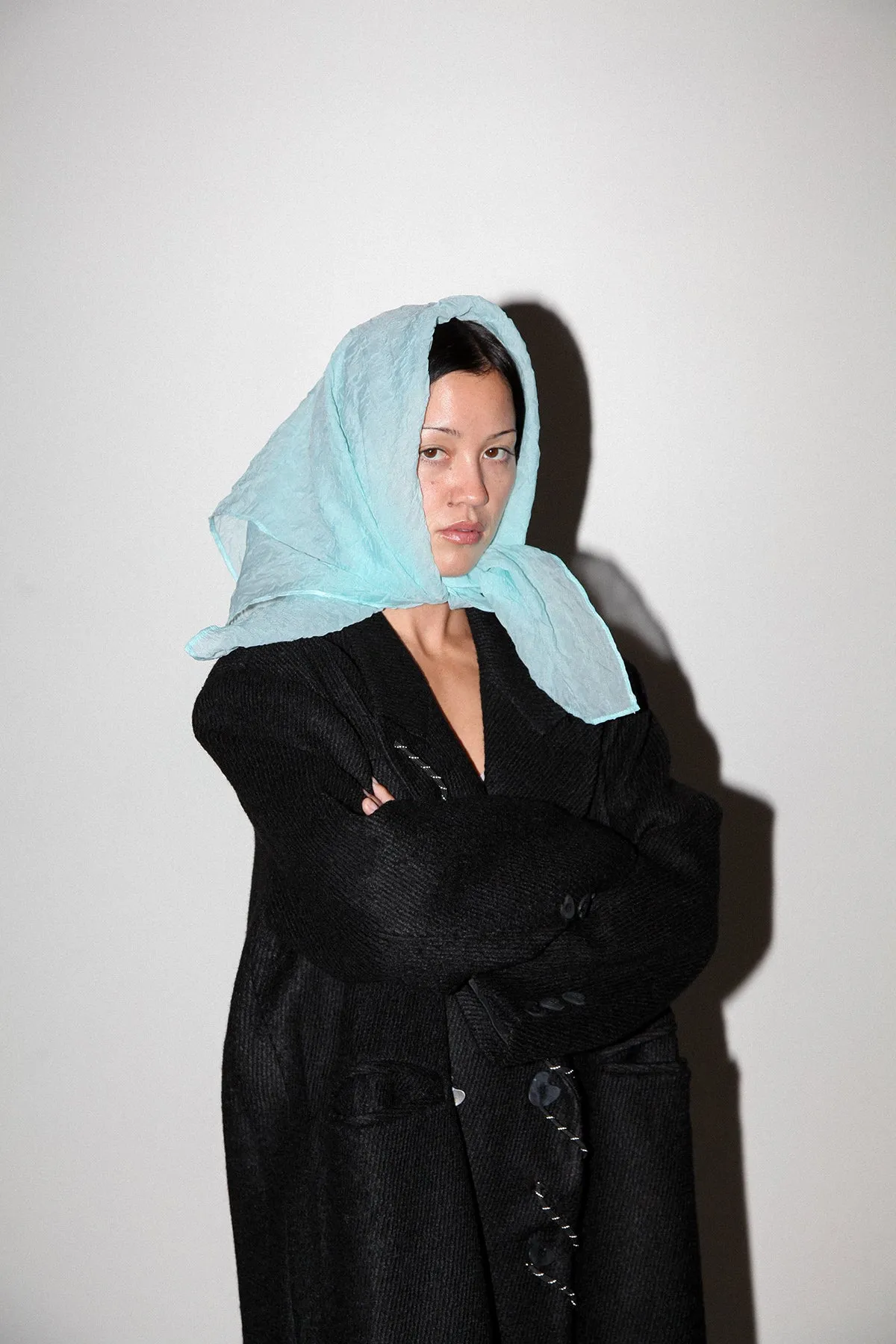 Bubble Kerchief in Sky sold by KkCo product image thumbnail 3