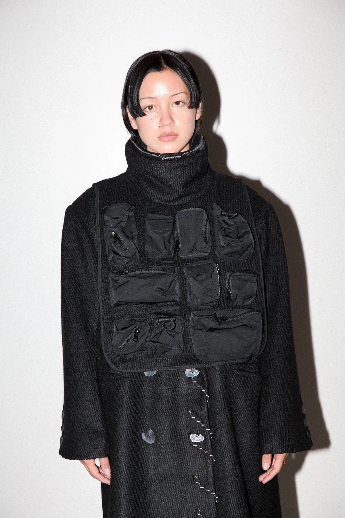 Loop Utility Bib in Onyx sold by KkCo