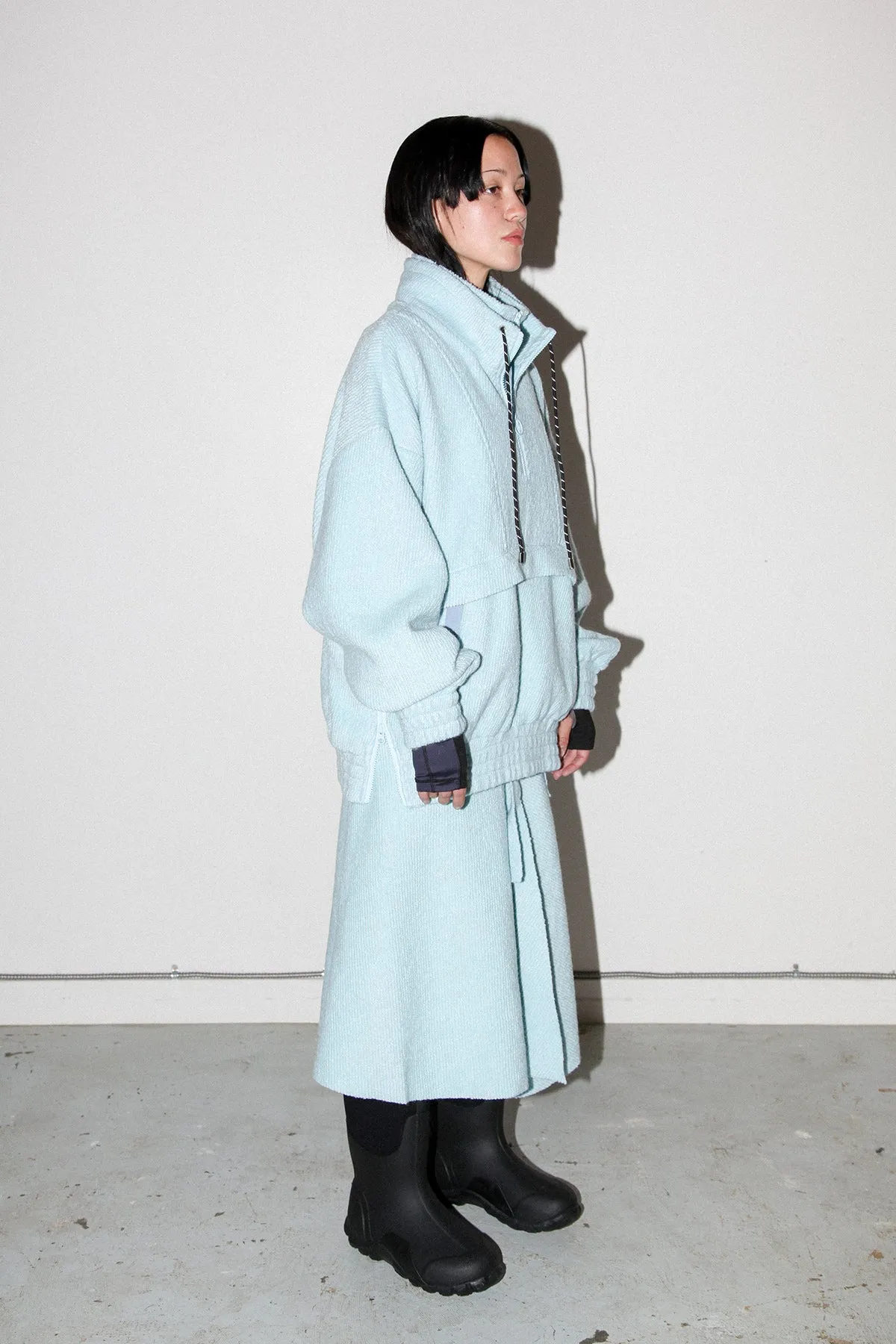 Trail Double Mockneck in Sky sold by KkCo product image thumbnail 4