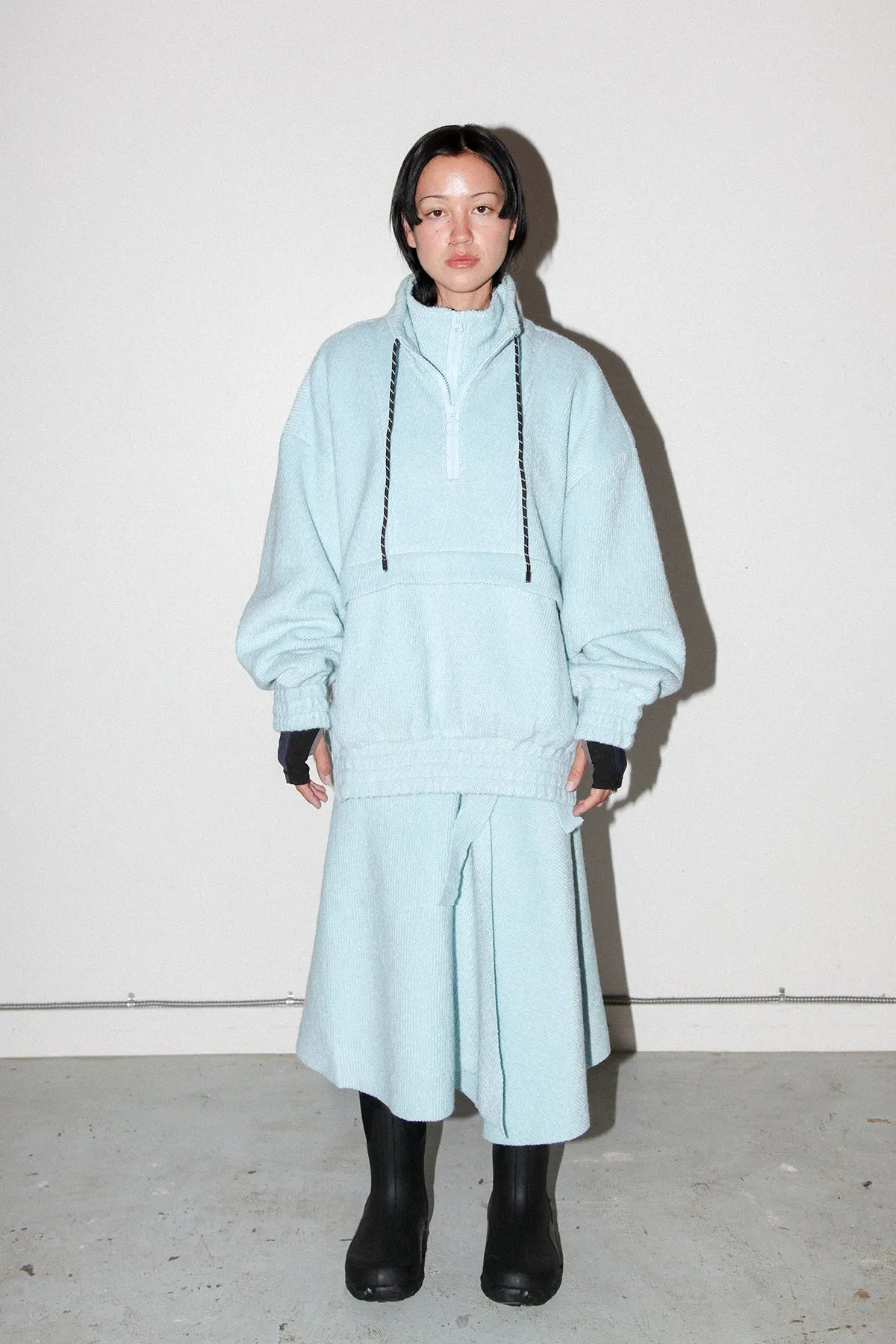 Trail Double Mockneck in Sky sold by KkCo product image thumbnail 3