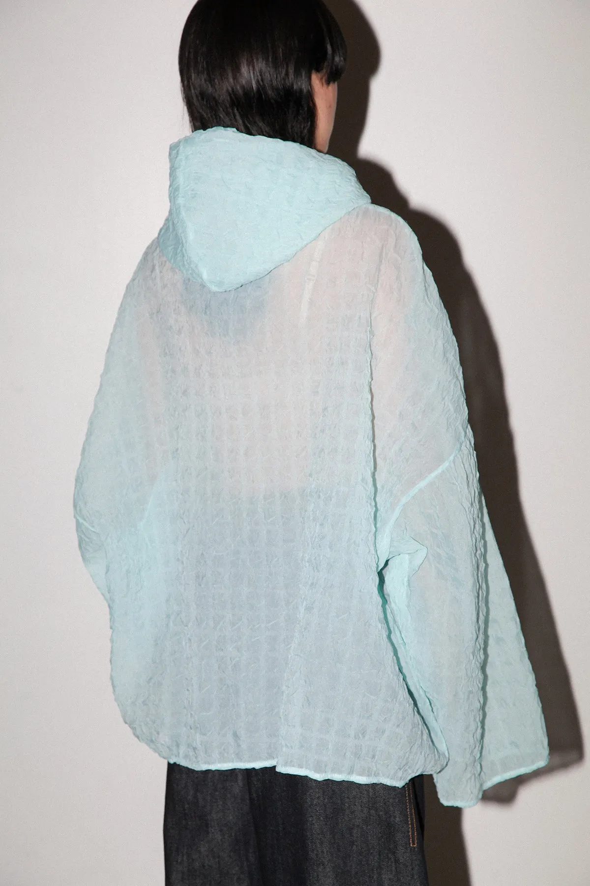 Bubble Hooded Top in Sky sold by KkCo product image thumbnail 5