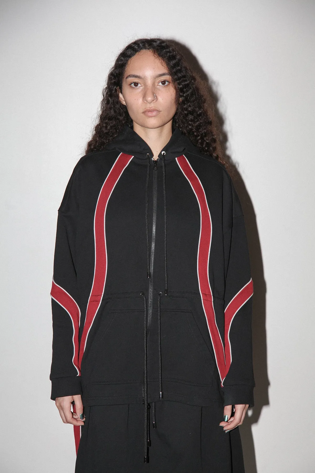 Organic Zip Hoodie in Onyx sold by KkCo product image thumbnail 3