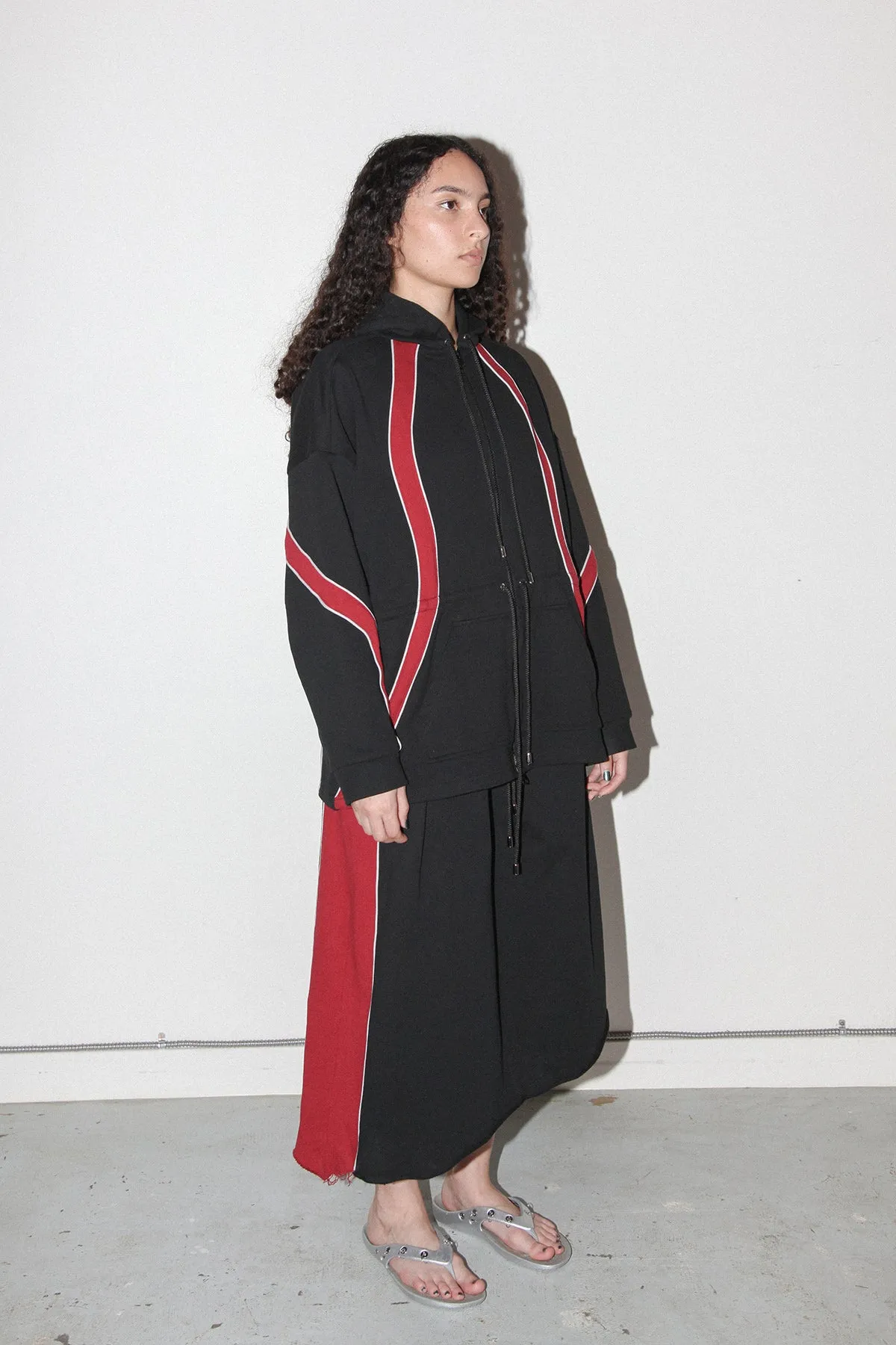 Organic Zip Hoodie in Onyx sold by KkCo product image thumbnail 4