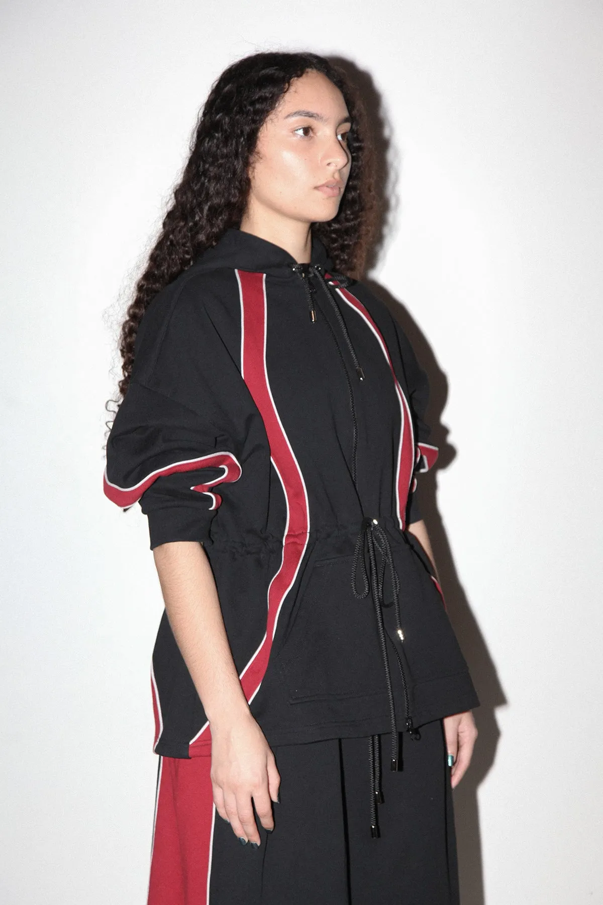 Organic Zip Hoodie in Onyx sold by KkCo