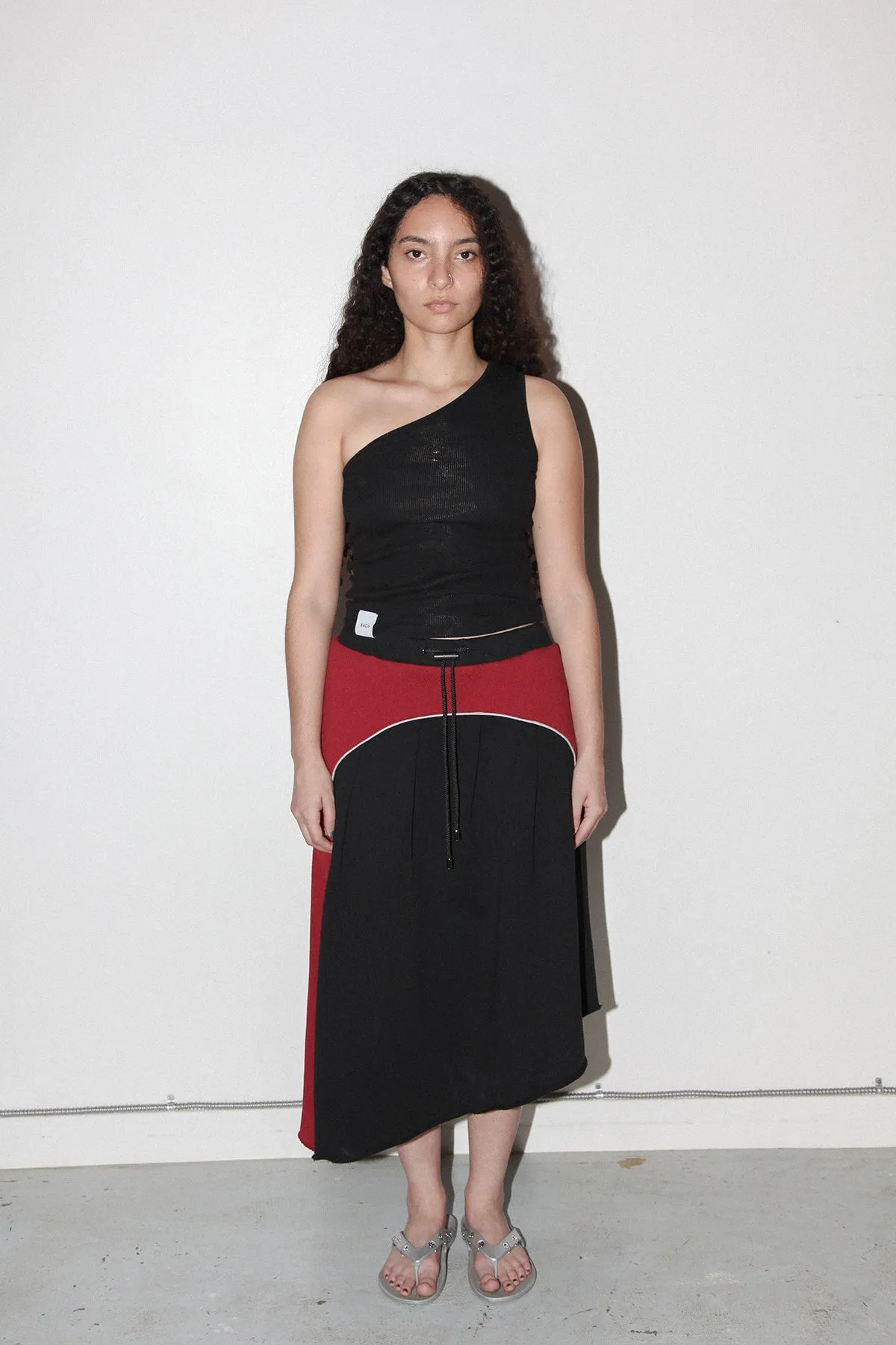 Organic Pleat Skirt in Onyx sold by KkCo product image thumbnail 2
