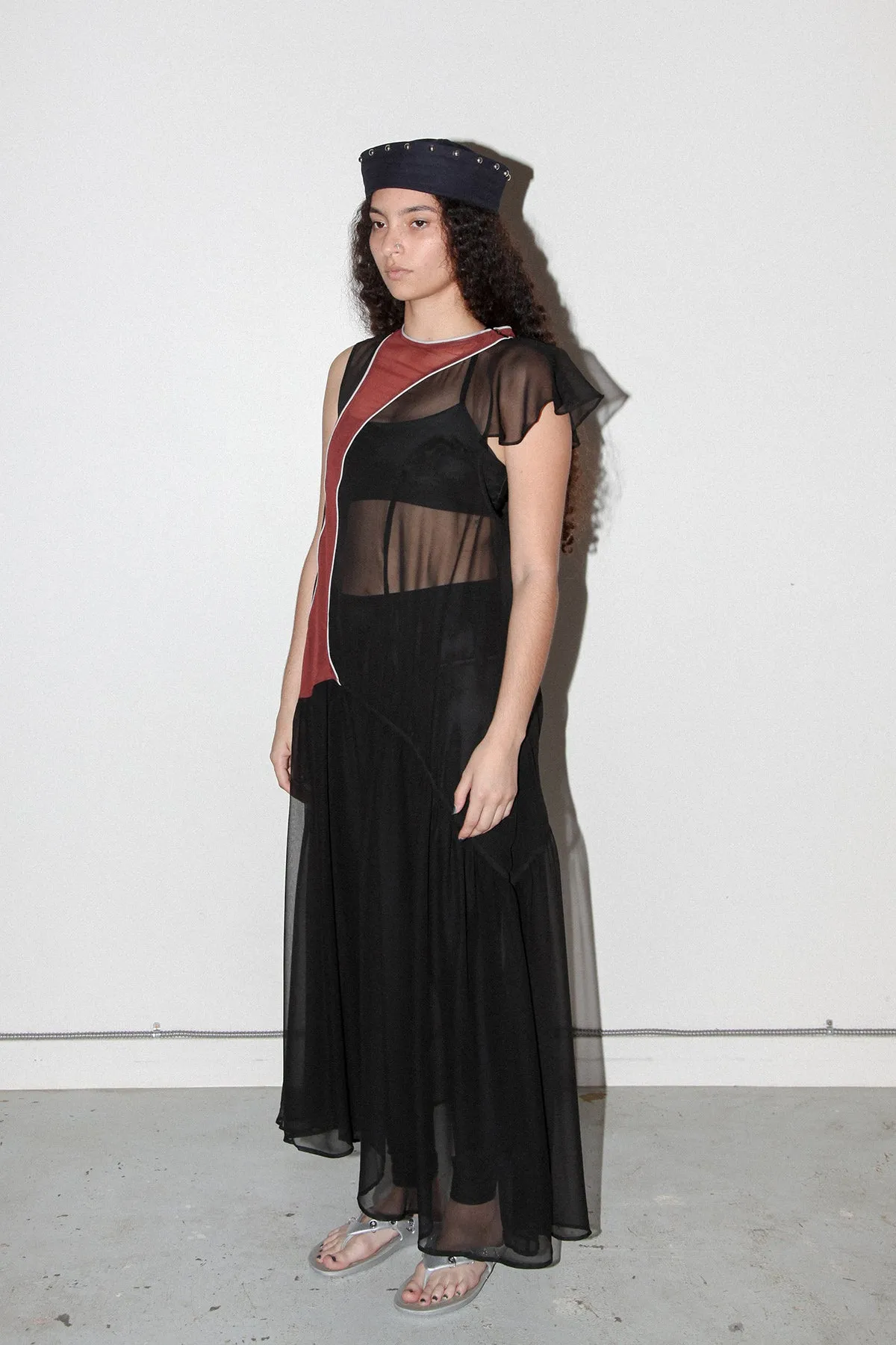 Silk Current Dress in Onyx sold by KkCo product image thumbnail 5