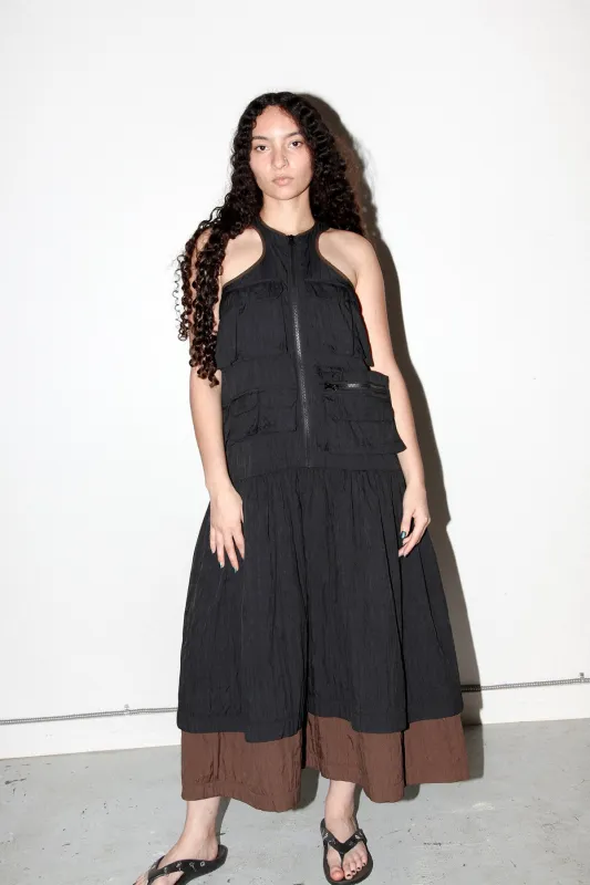 Pack Dress in Onyx made by KkCo