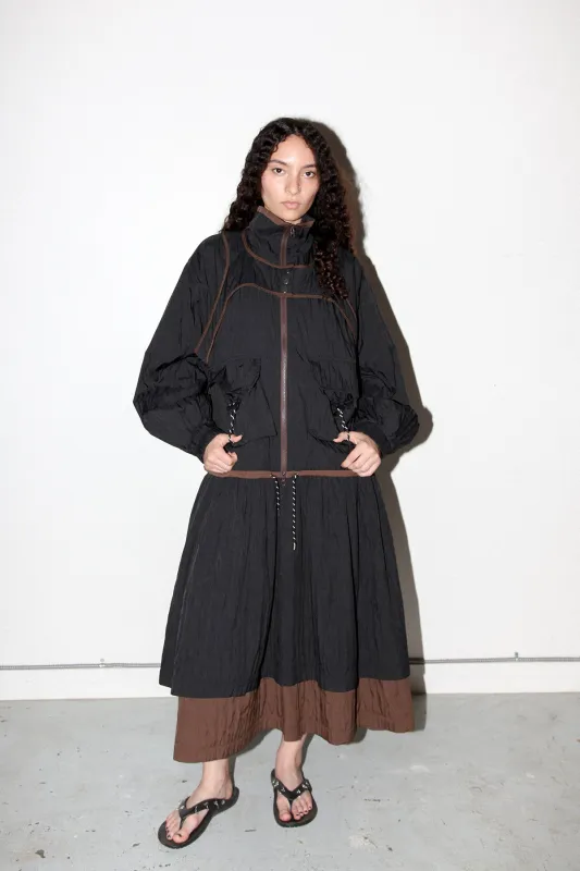 Pacific Jacket in Onyx made by KkCo