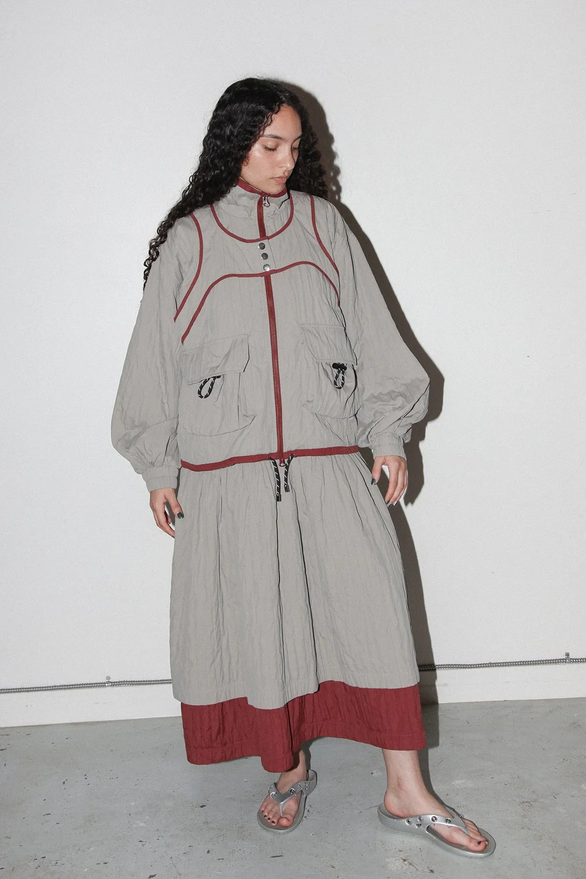 Pacific Jacket in Stone sold by KkCo