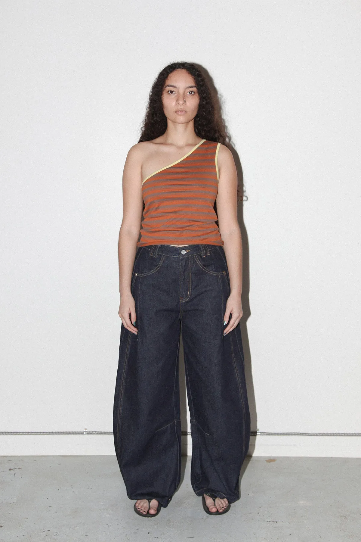 Dart Denim in Rinsed Indigo sold by KkCo