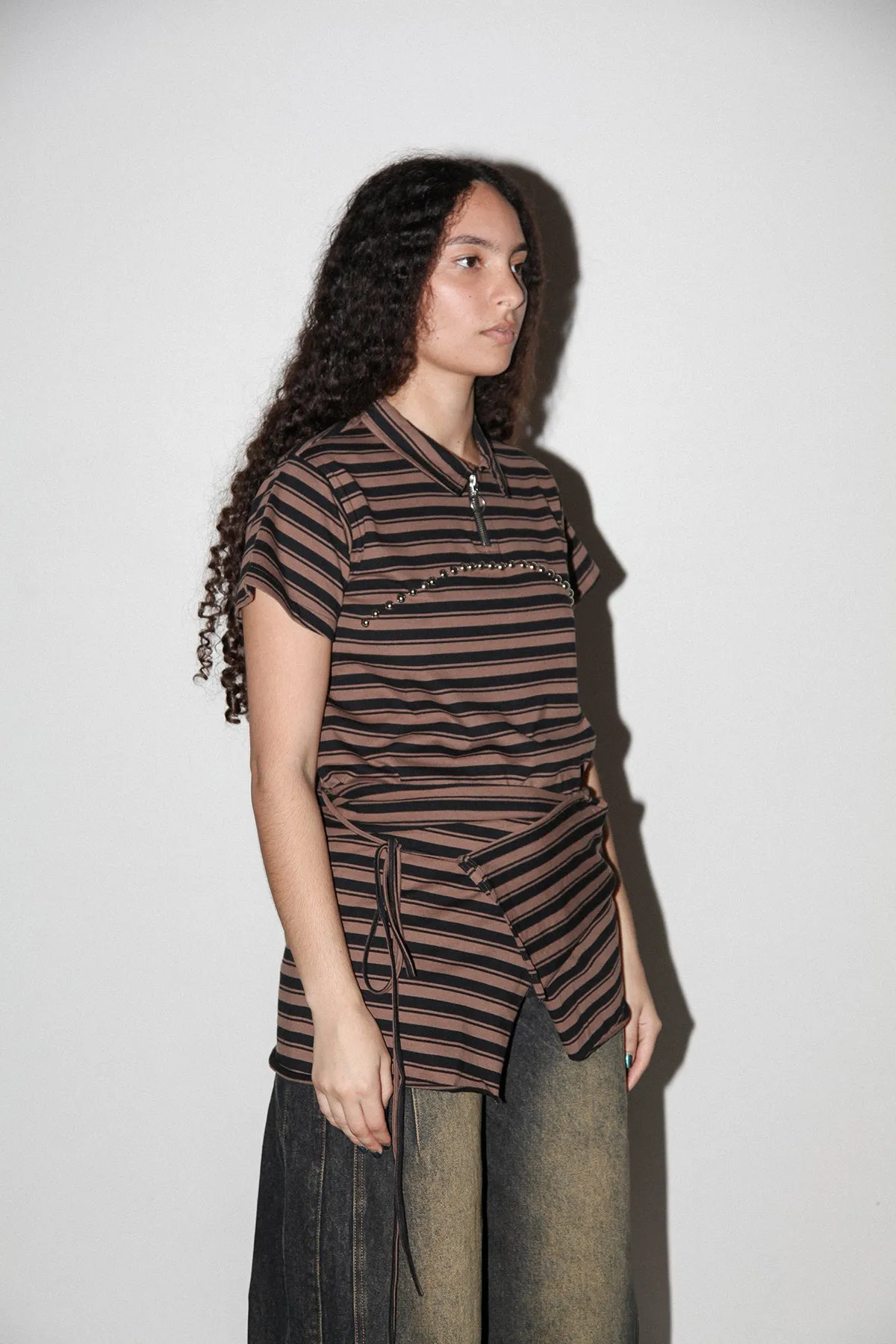 Wrap Peplum in Striped Mud sold by KkCo product image thumbnail 4