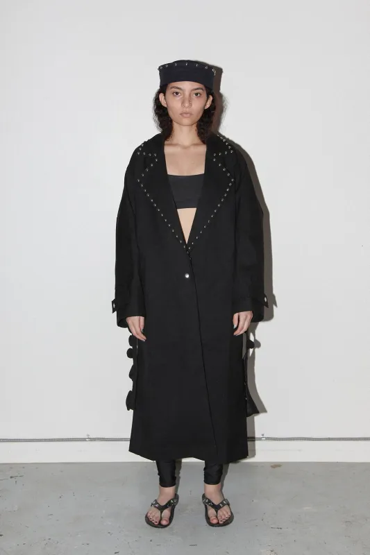 Rivet Trench in Onyx made by KkCo