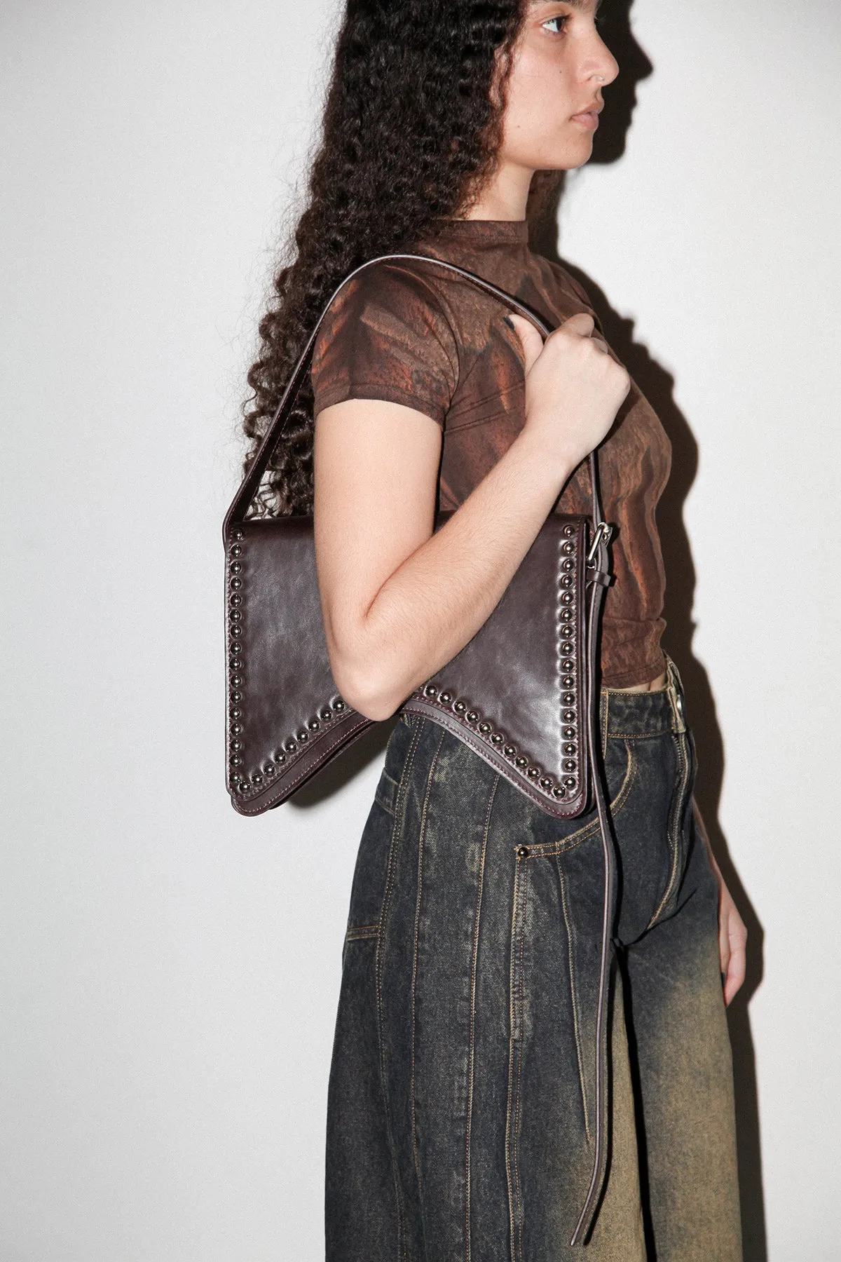 Rivet Bag in Mud sold by KkCo product image thumbnail 3