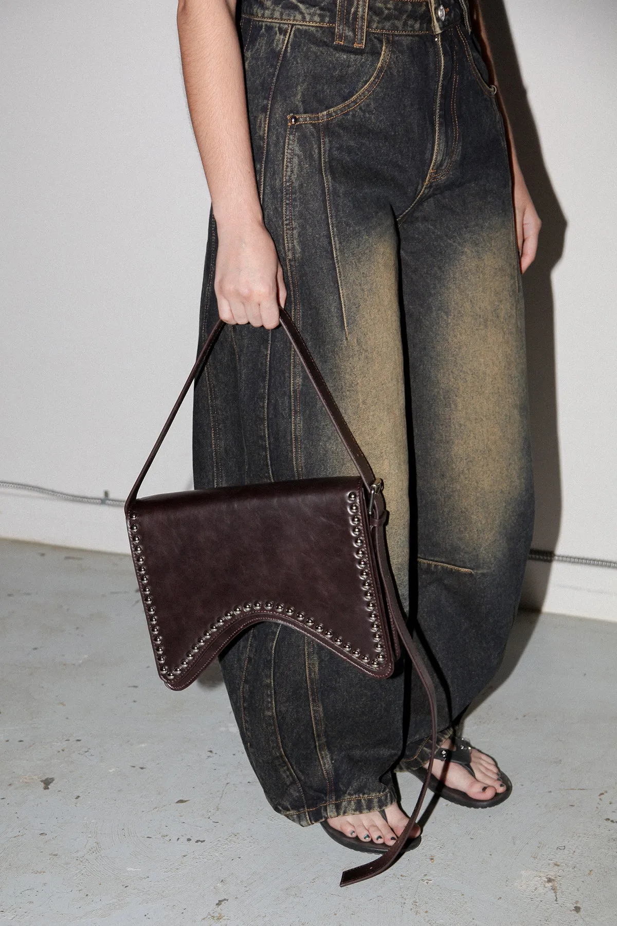 Rivet Bag in Mud sold by KkCo product image thumbnail 5