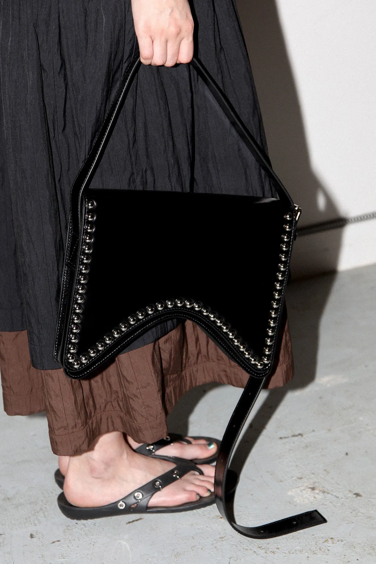Rivet Bag in Onyx sold by KkCo product image thumbnail 3