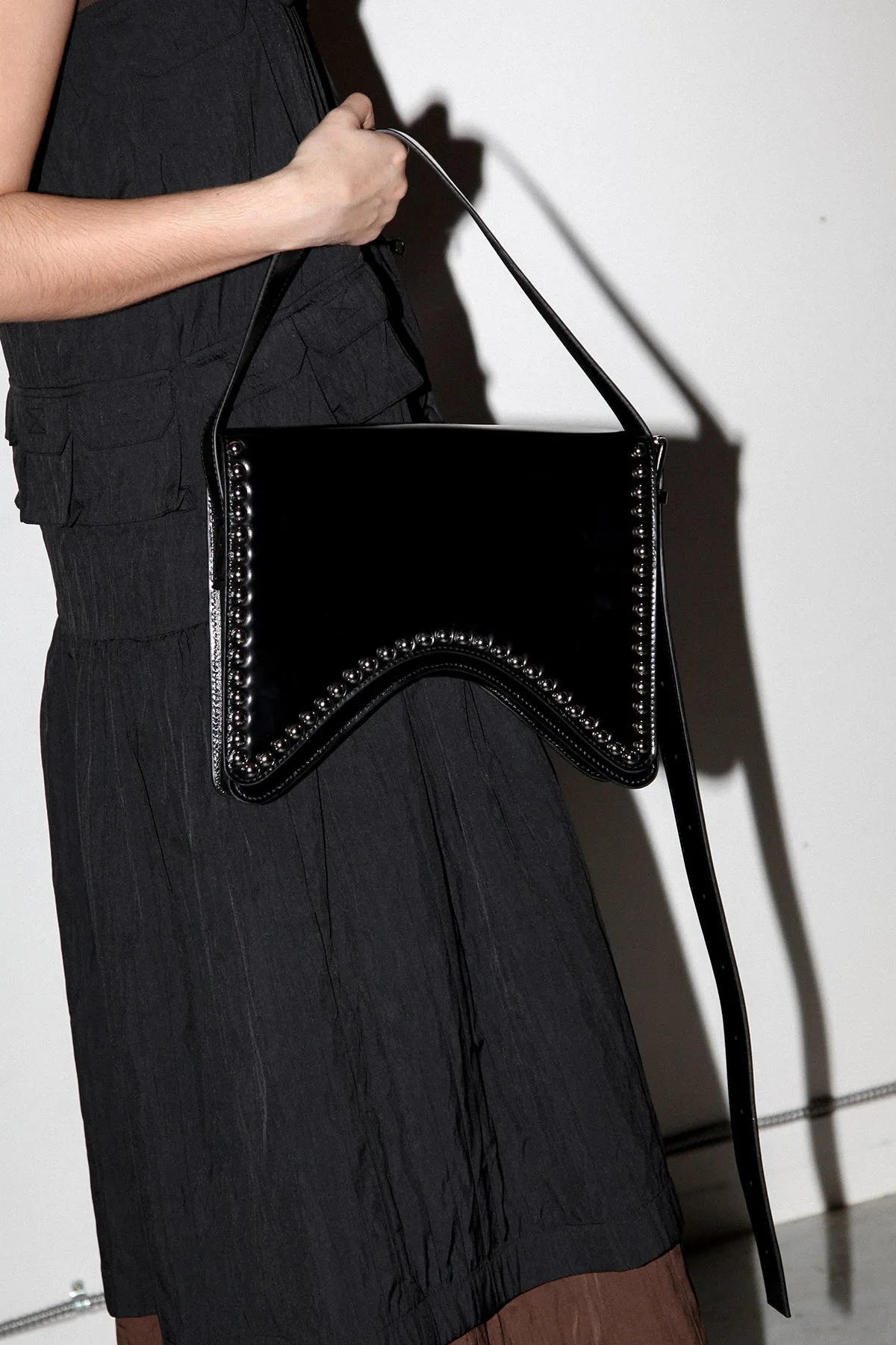 Rivet Bag in Onyx sold by KkCo product image thumbnail 2