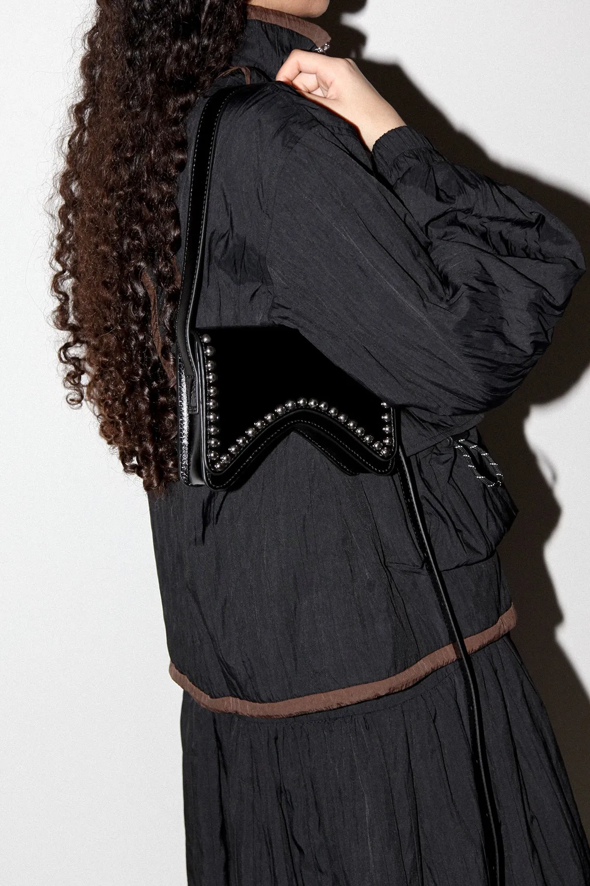 Mini Rivet Bag in Onyx sold by KkCo product image thumbnail 3