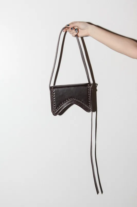 Mini Rivet Bag in Mud made by KkCo