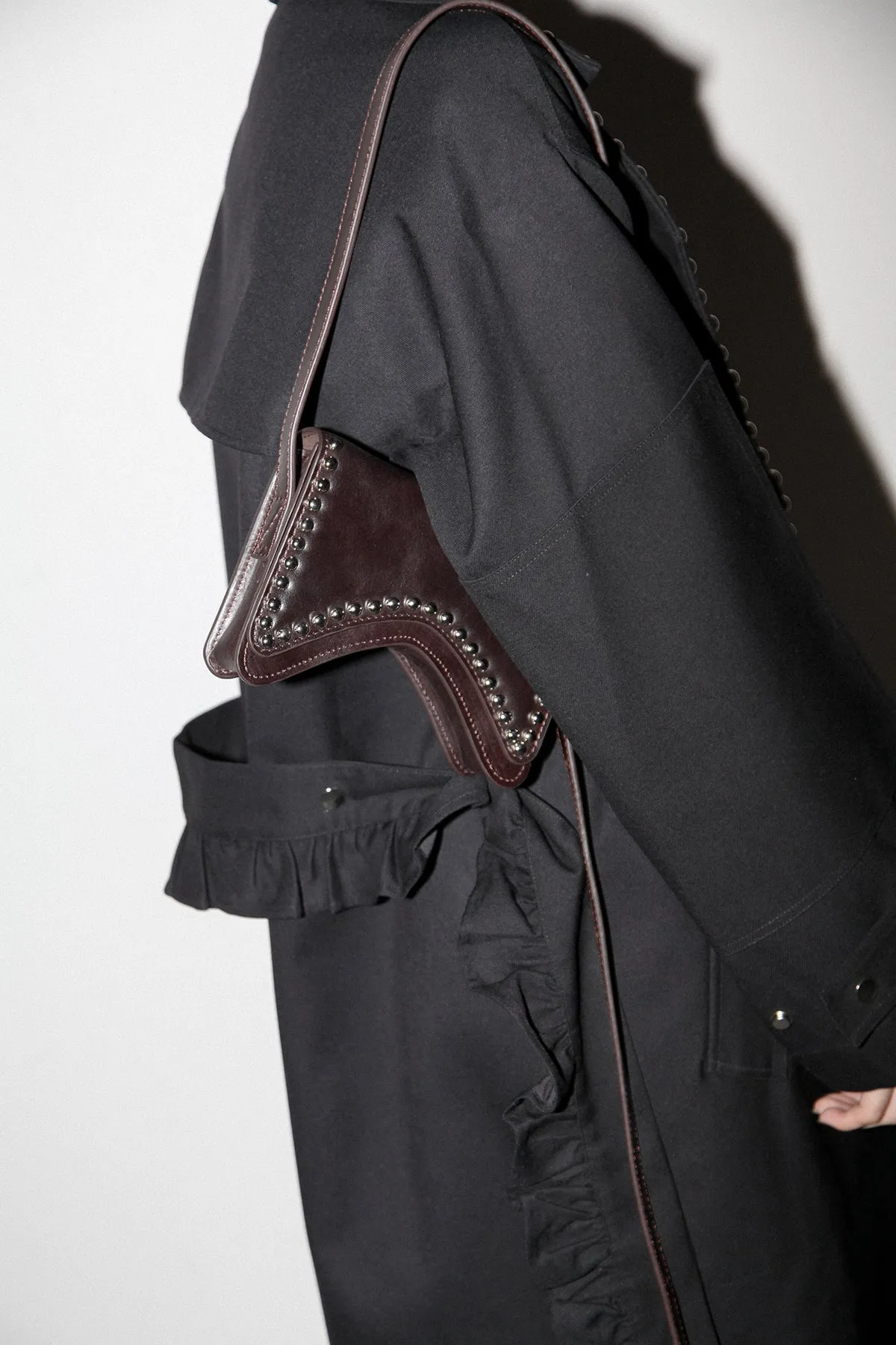 Mini Rivet Bag in Mud sold by KkCo product image thumbnail 5