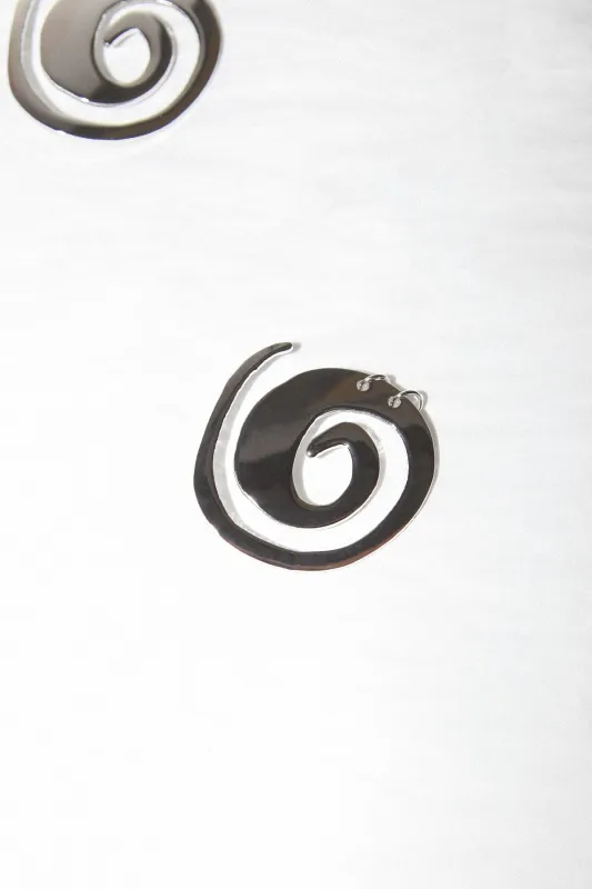 Pierced Spiral Brooch made by KkCo