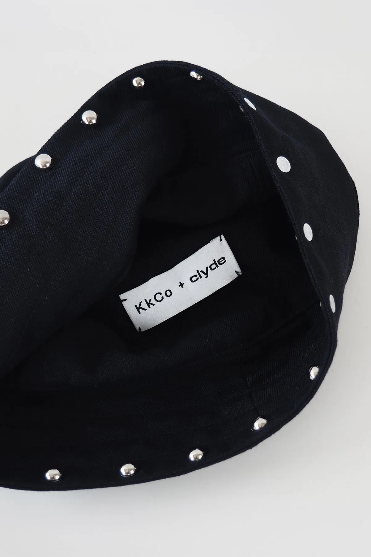 KkCo & Clyde Rivet Sailor Hat in Onyx sold by KkCo product image thumbnail 3