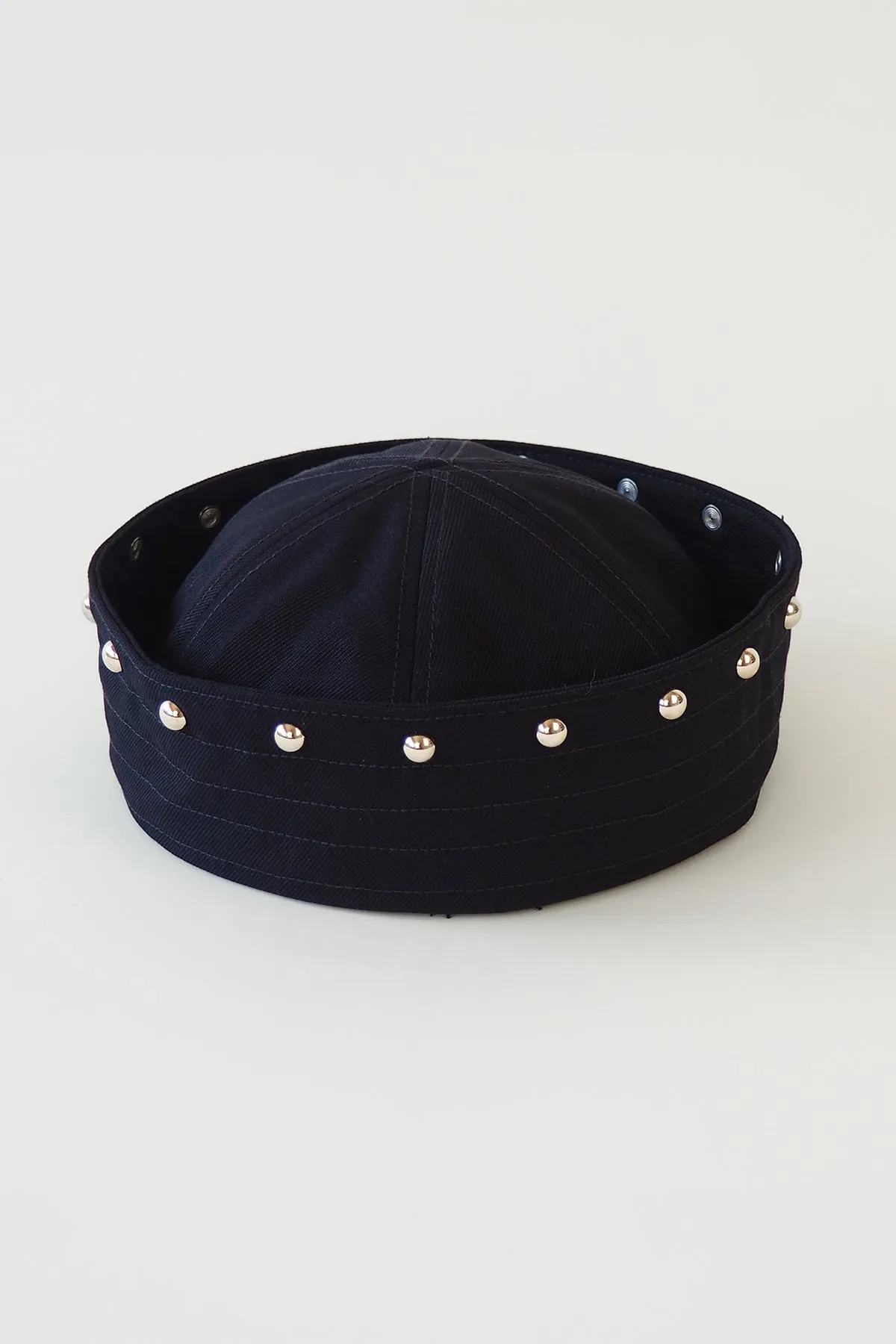 KkCo & Clyde Rivet Sailor Hat in Onyx sold by KkCo product image thumbnail 2