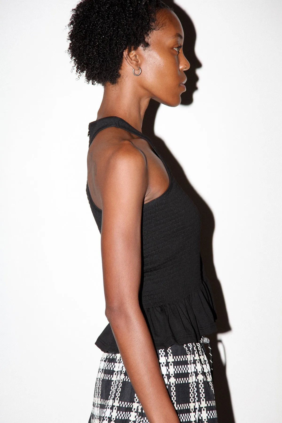 Smocked Tank in Onyx sold by KkCo product image thumbnail 4