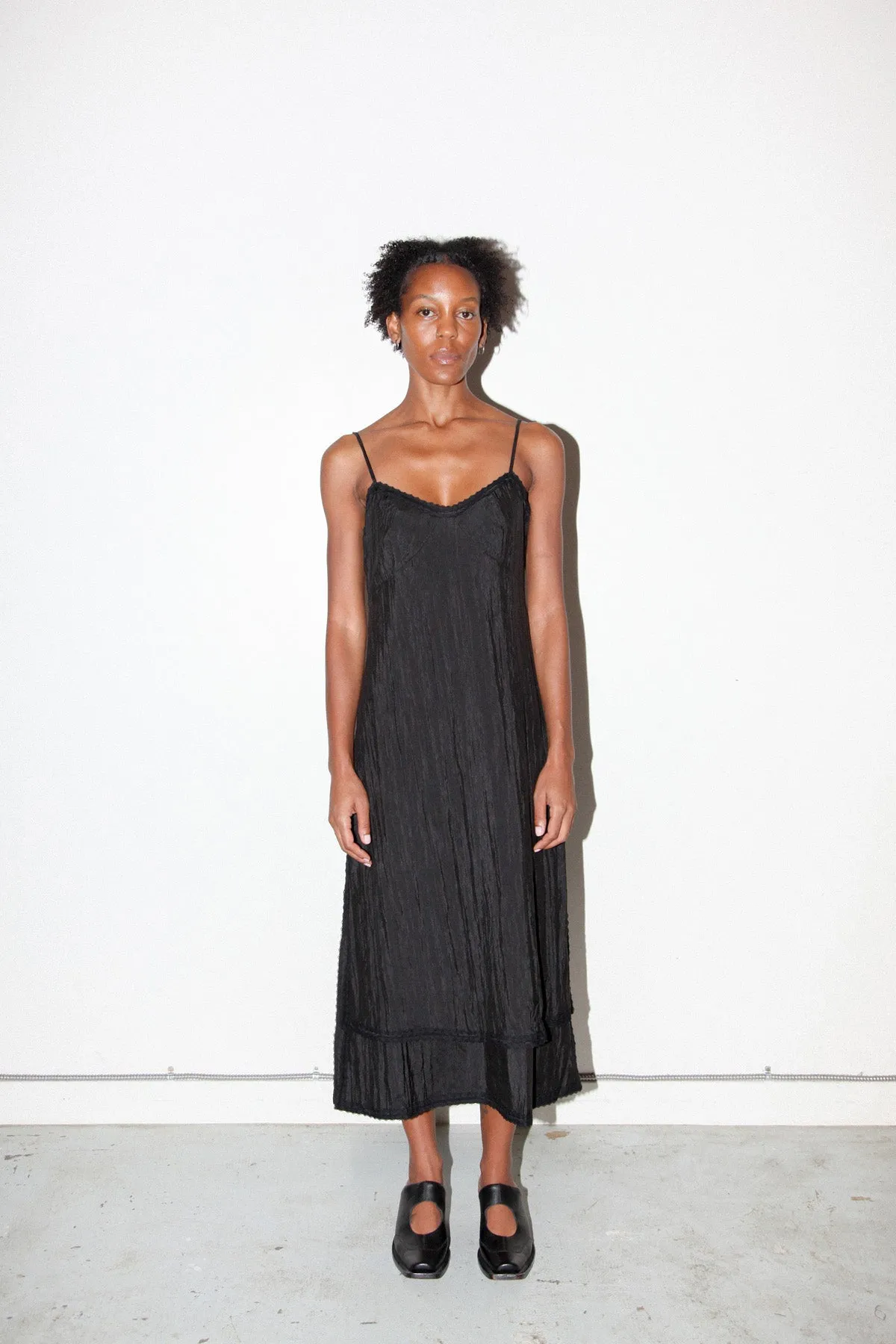 Earthen Slip Dress in Onyx sold by KkCo product image thumbnail 2