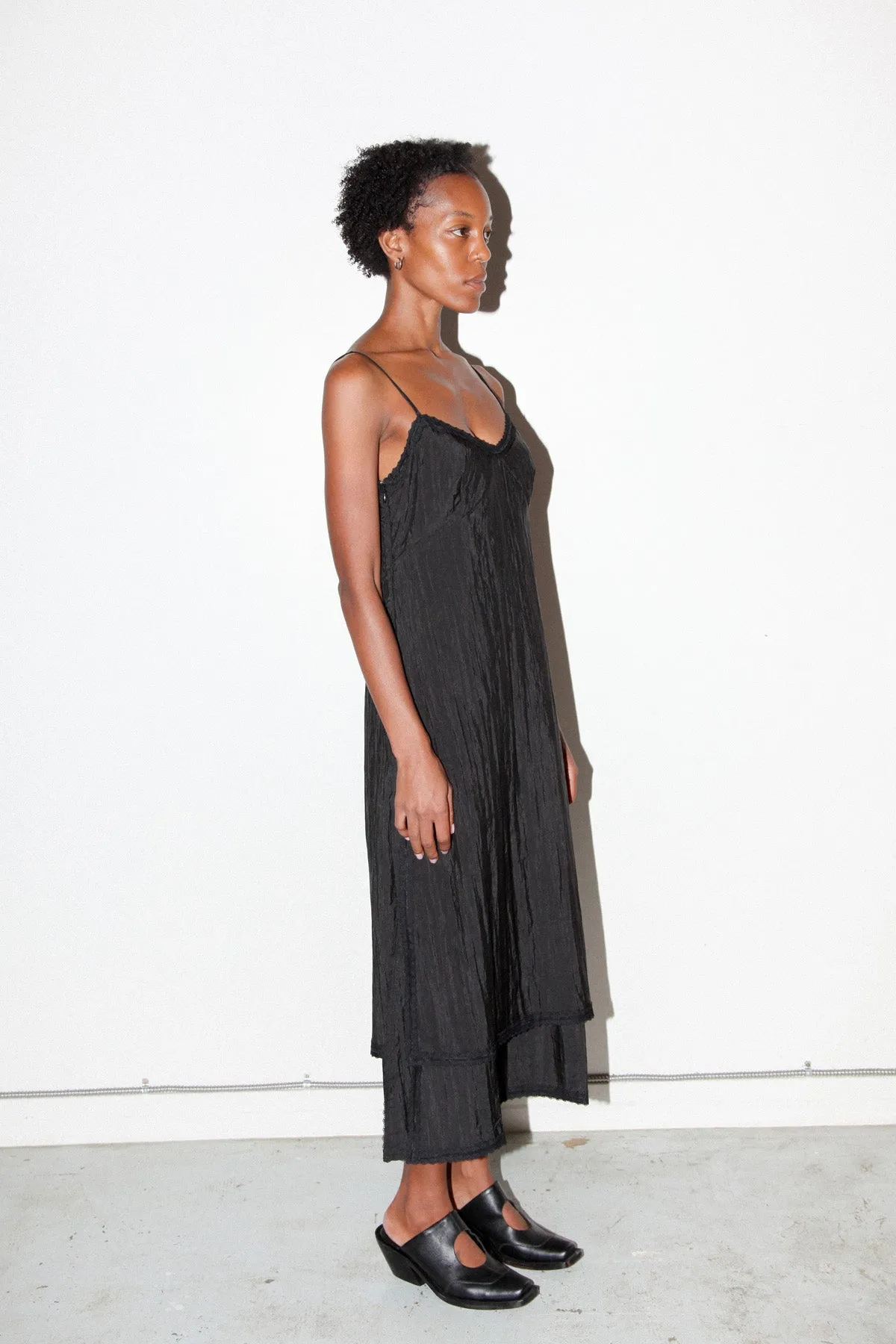 Earthen Slip Dress in Onyx sold by KkCo product image thumbnail 5