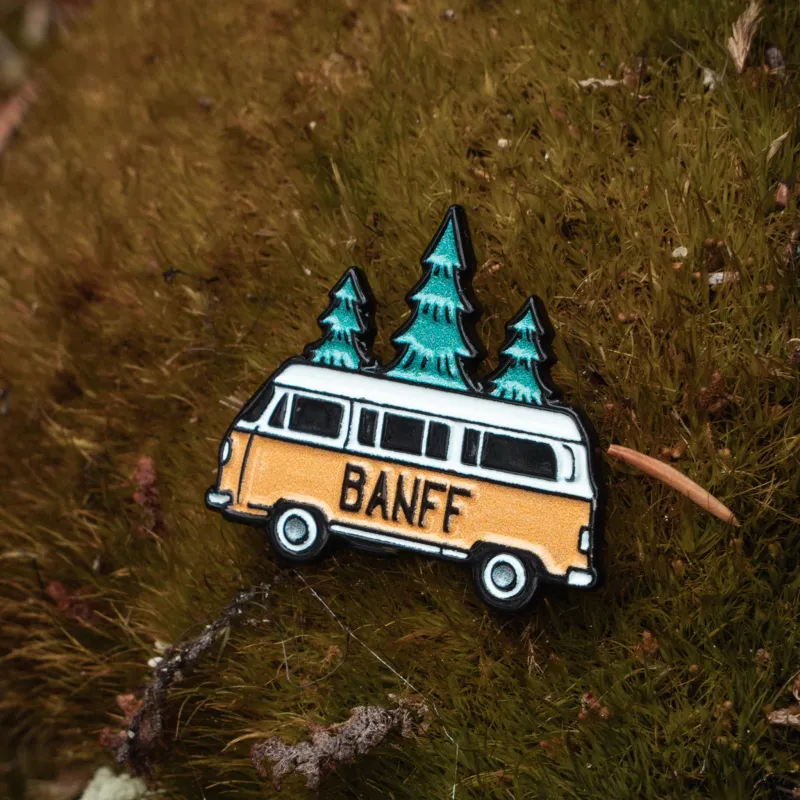 BANFF VAN AND TREES PIN sold by Big Bear Trading Company