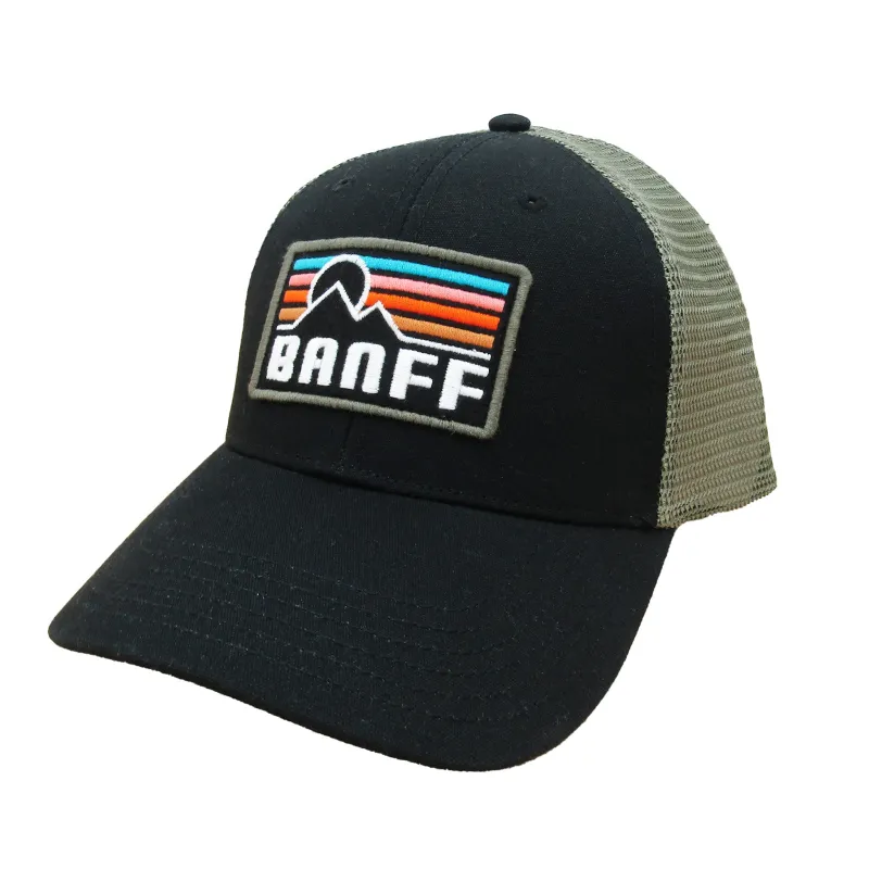BANFF PATCH TRUCKER HAT sold by Big Bear Trading Company