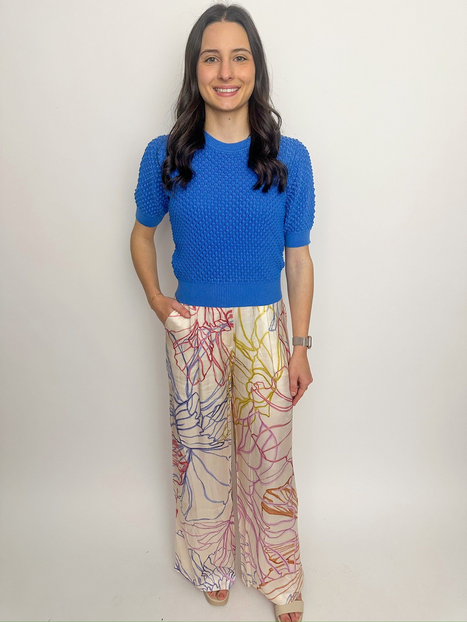 Elise Knit Top sold by Mimosa