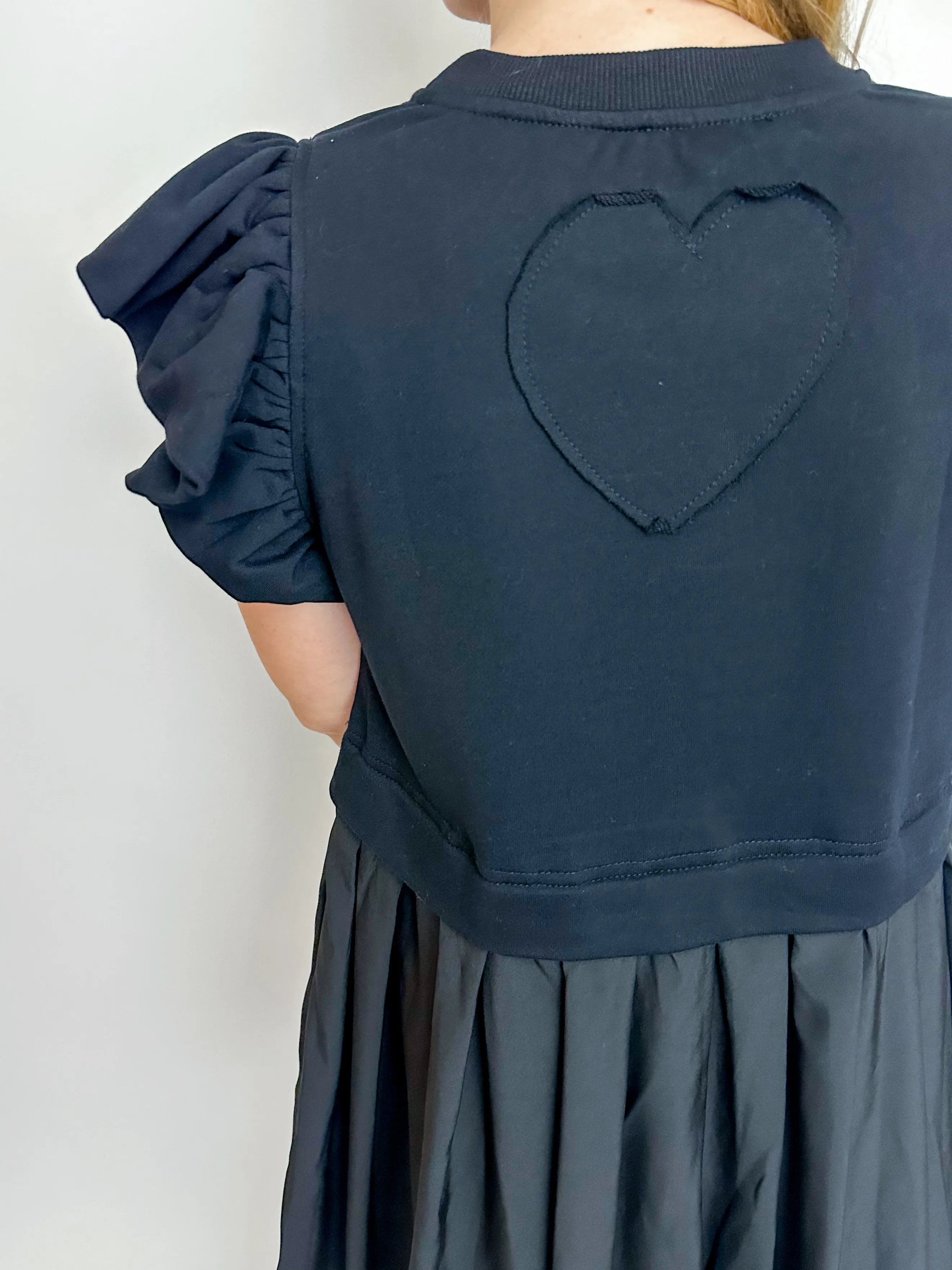 Raven Contrast Mini Dress sold by Mimosa product image thumbnail 3