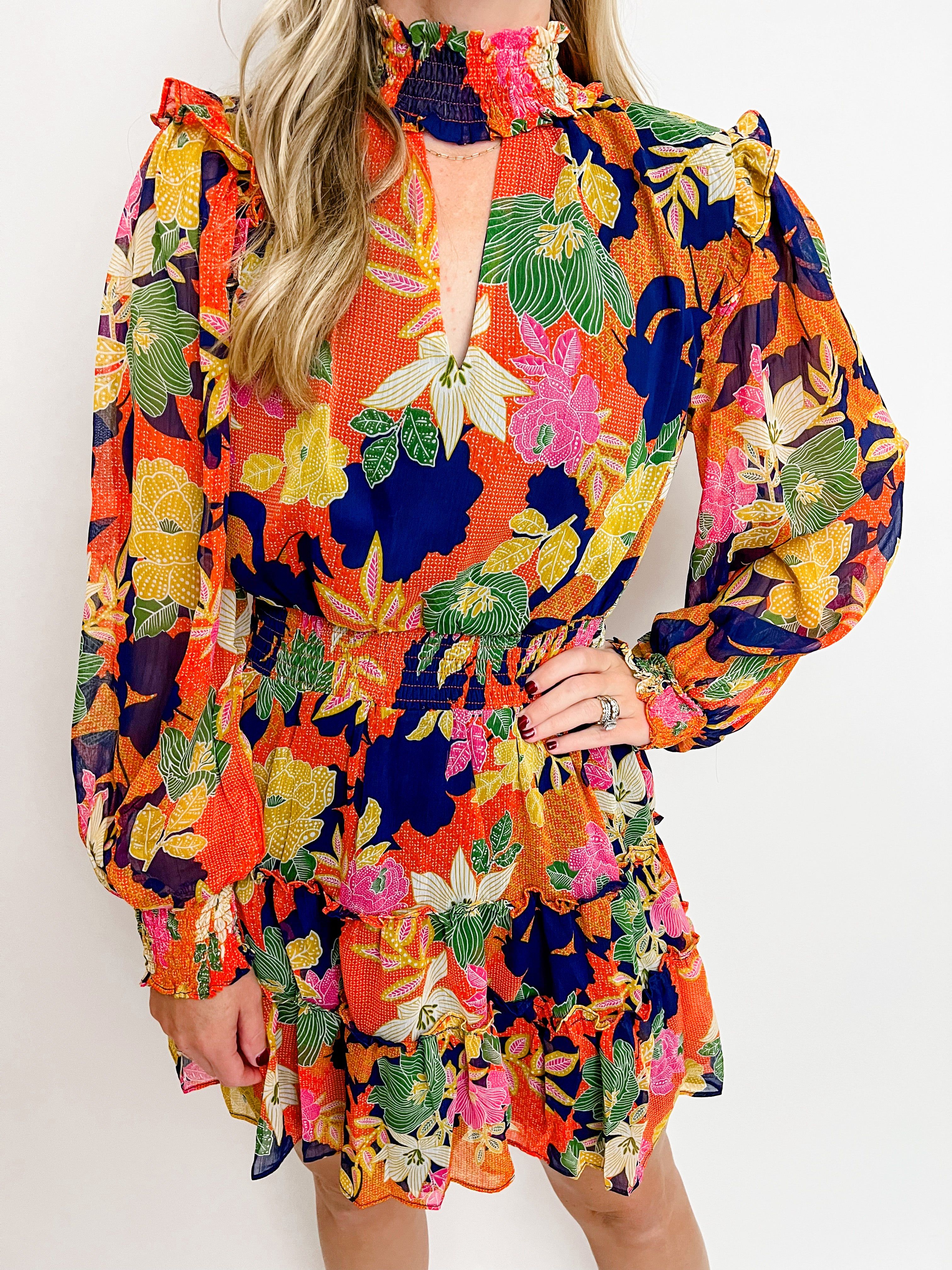 Blooming Harvest Mini Dress sold by Mimosa product image thumbnail 2