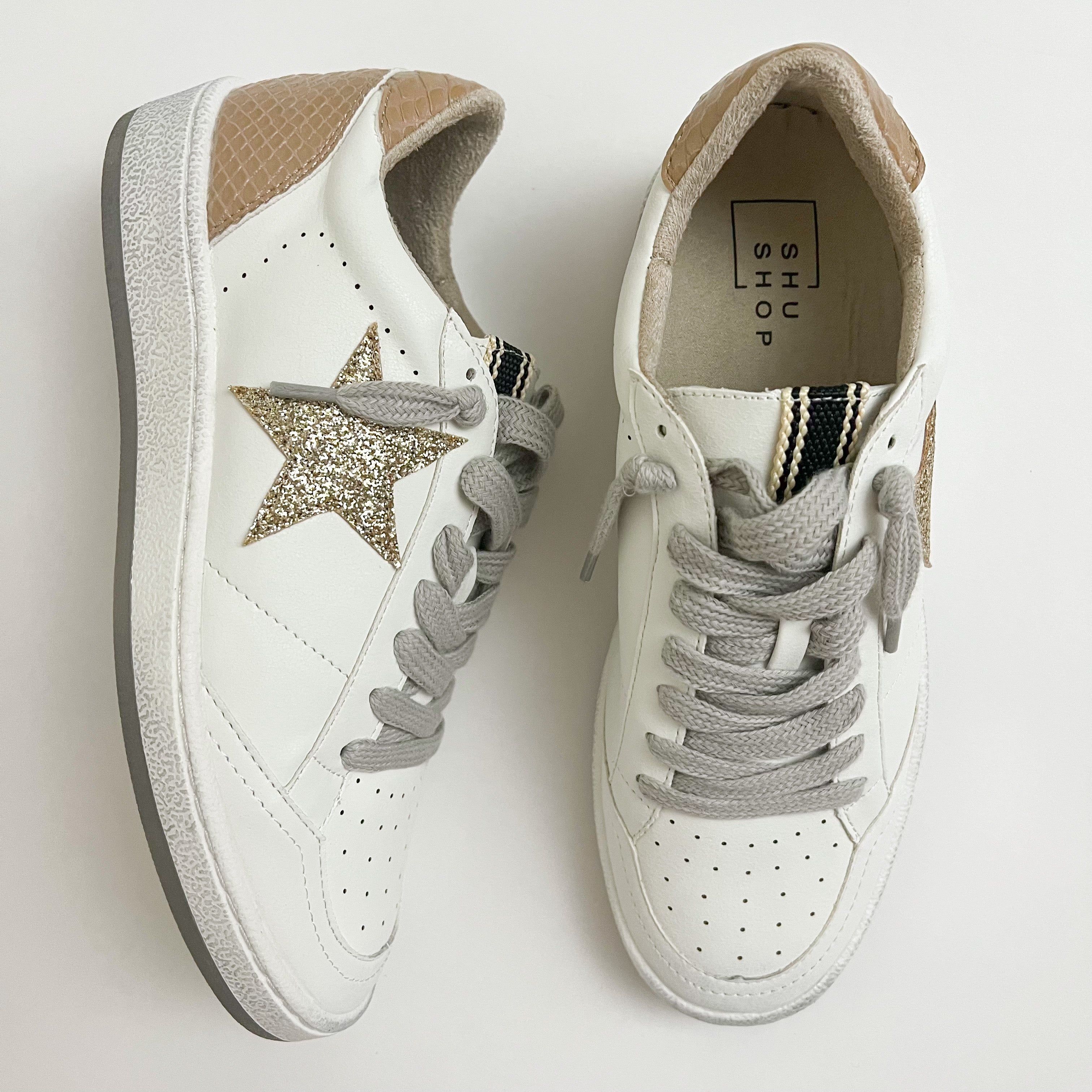 Paz Sneaker Taupe Snake sold by Mimosa product image thumbnail 2