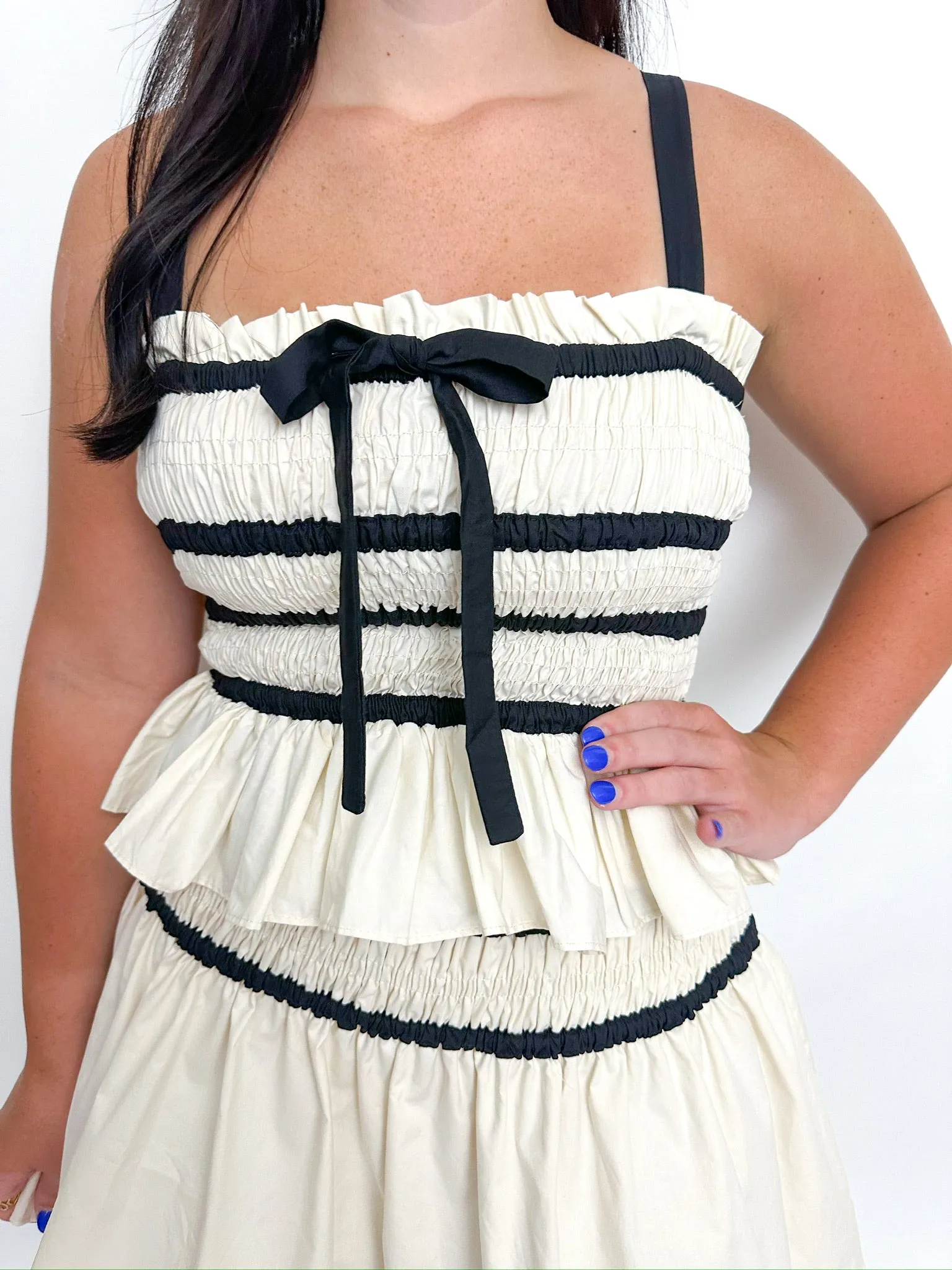 Victoria Smocked Cami Top sold by Mimosa product image thumbnail 2