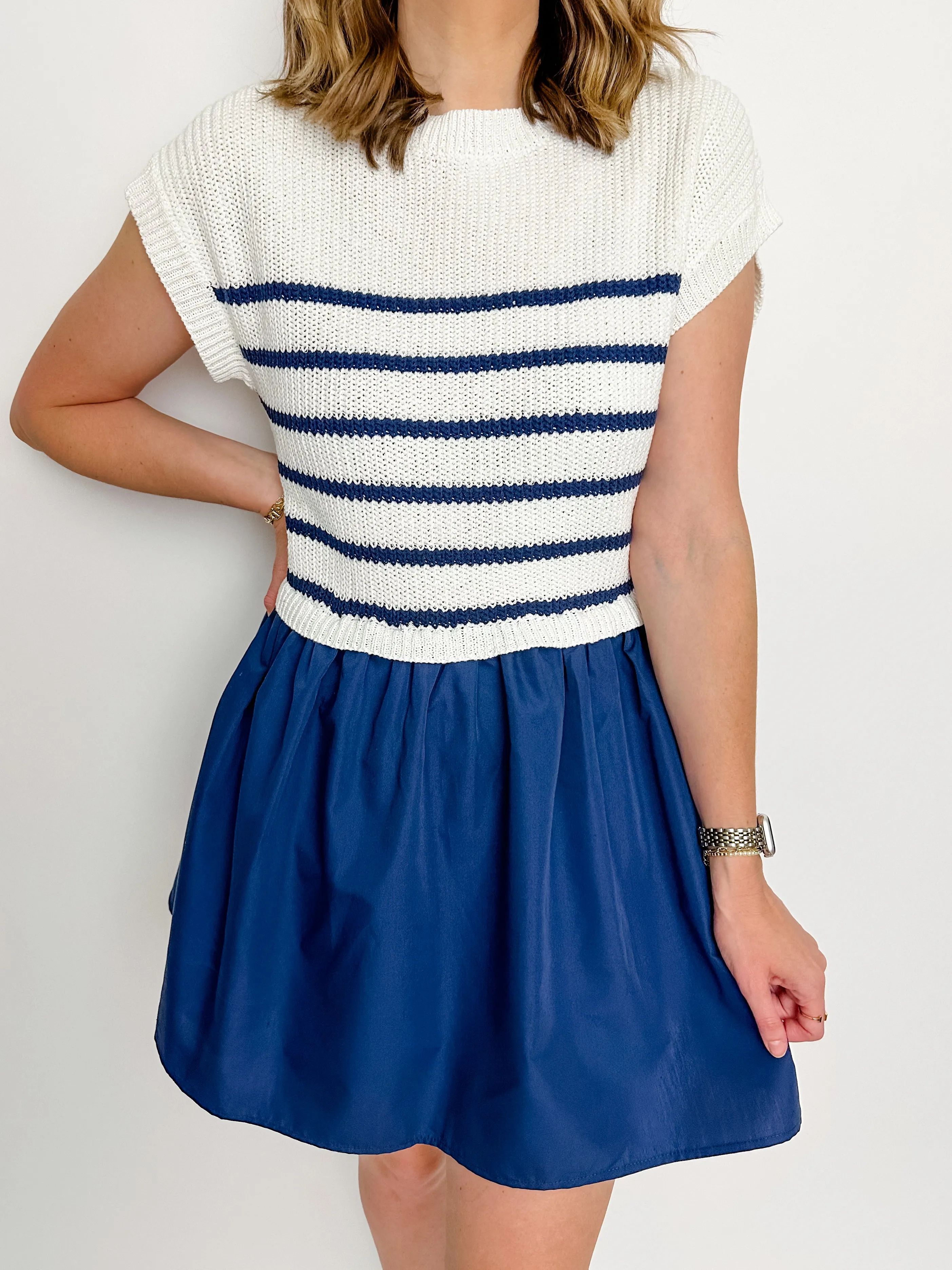 Country Club Sweater Top Dress sold by Mimosa product image thumbnail 2