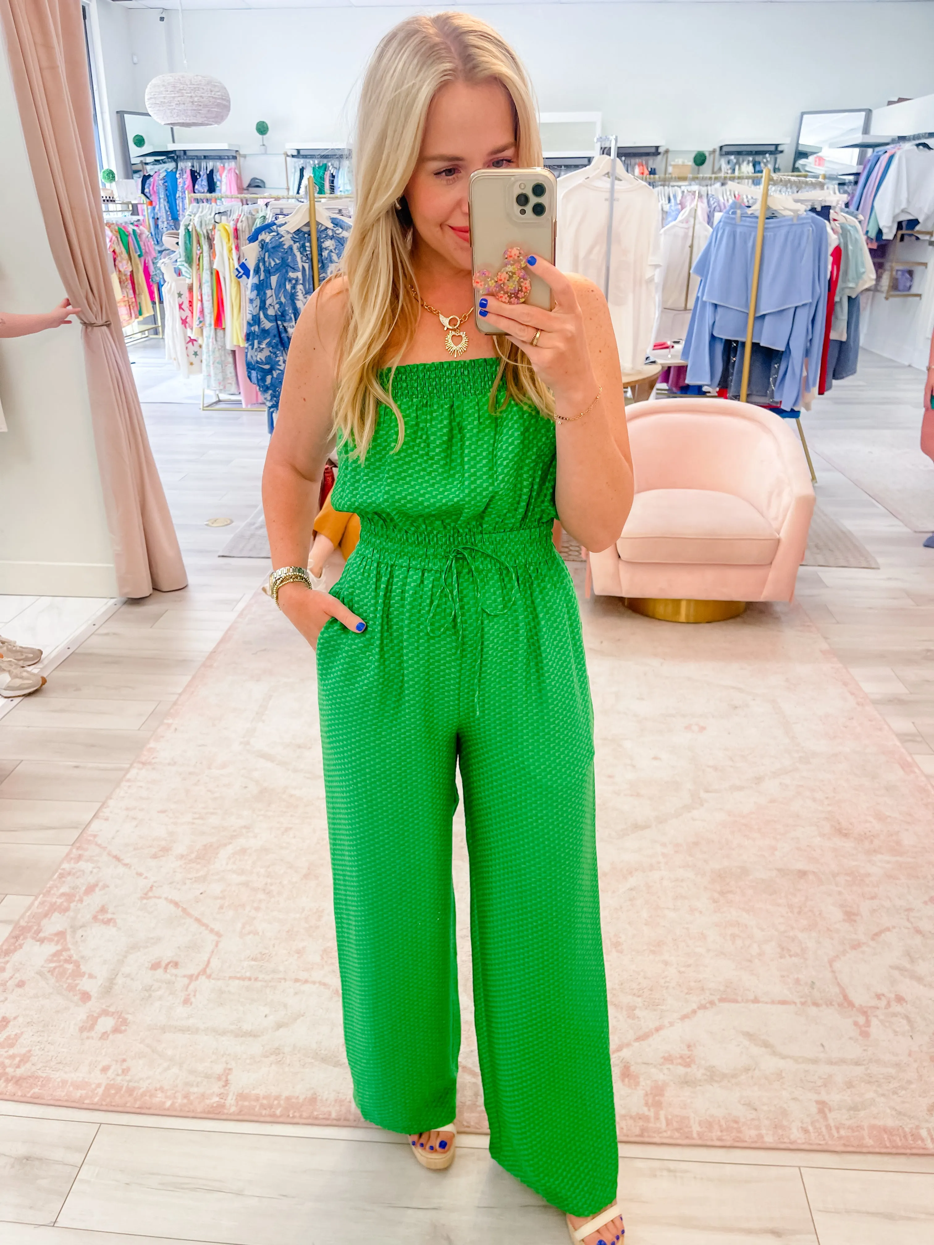 Nelly Strapless Jumpsuit sold by Mimosa product image thumbnail 3
