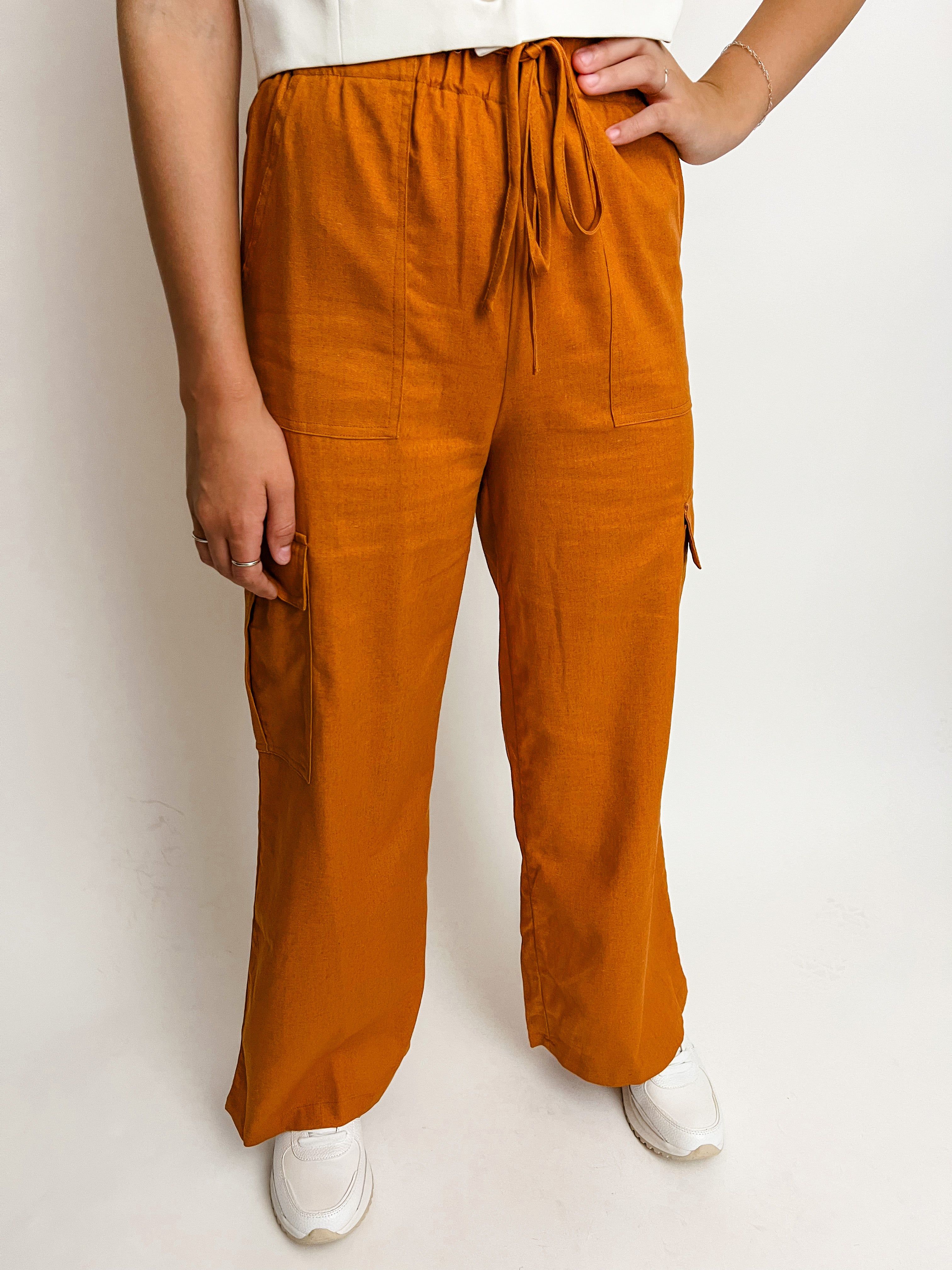SoCal Wide Leg Cargo Pant sold by Mimosa product image thumbnail 4