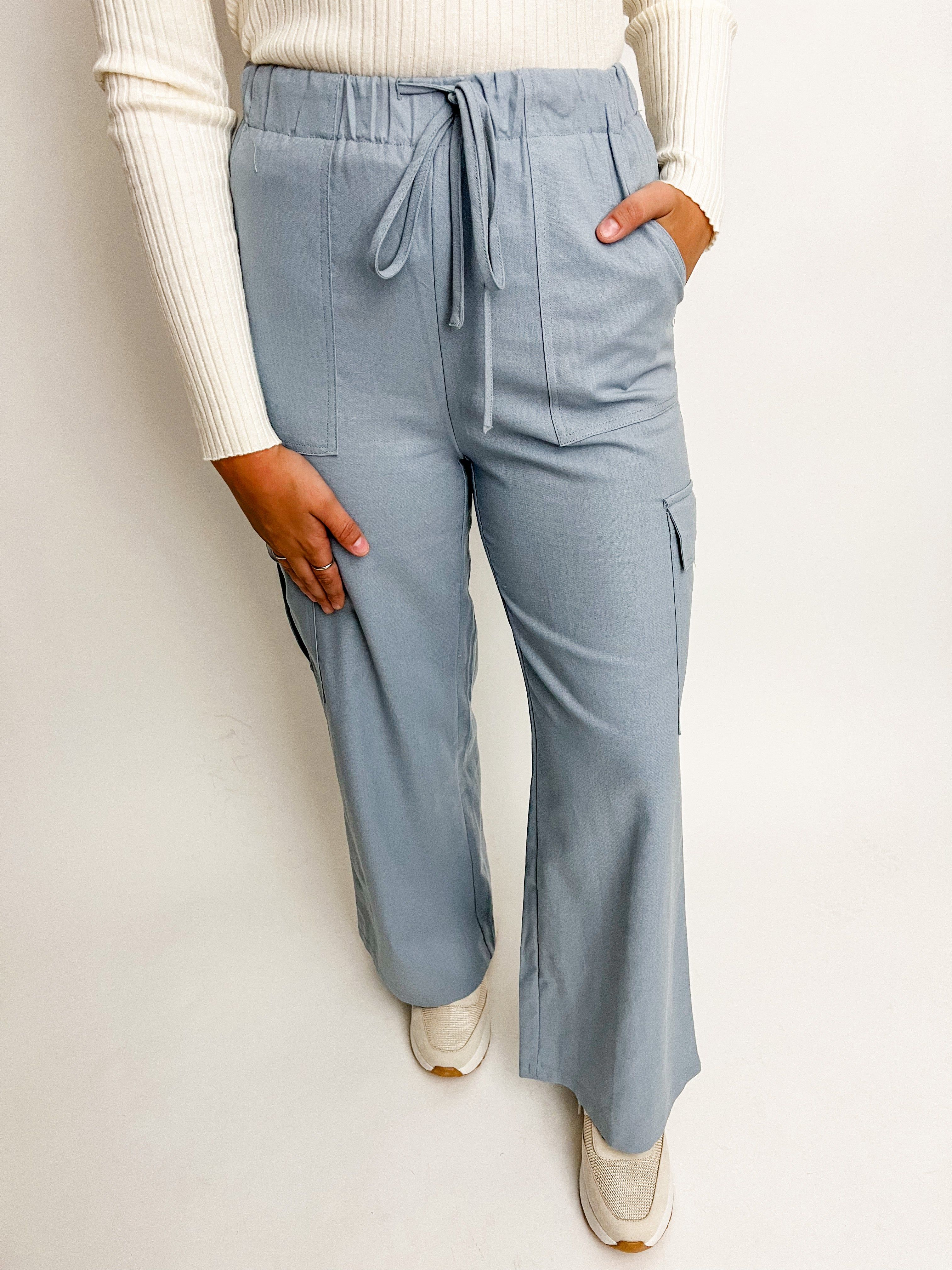 SoCal Wide Leg Cargo Pant sold by Mimosa product image thumbnail 2
