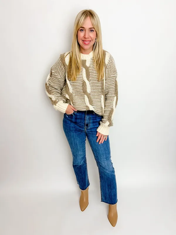 Twisted Up Sweater sold by Mimosa