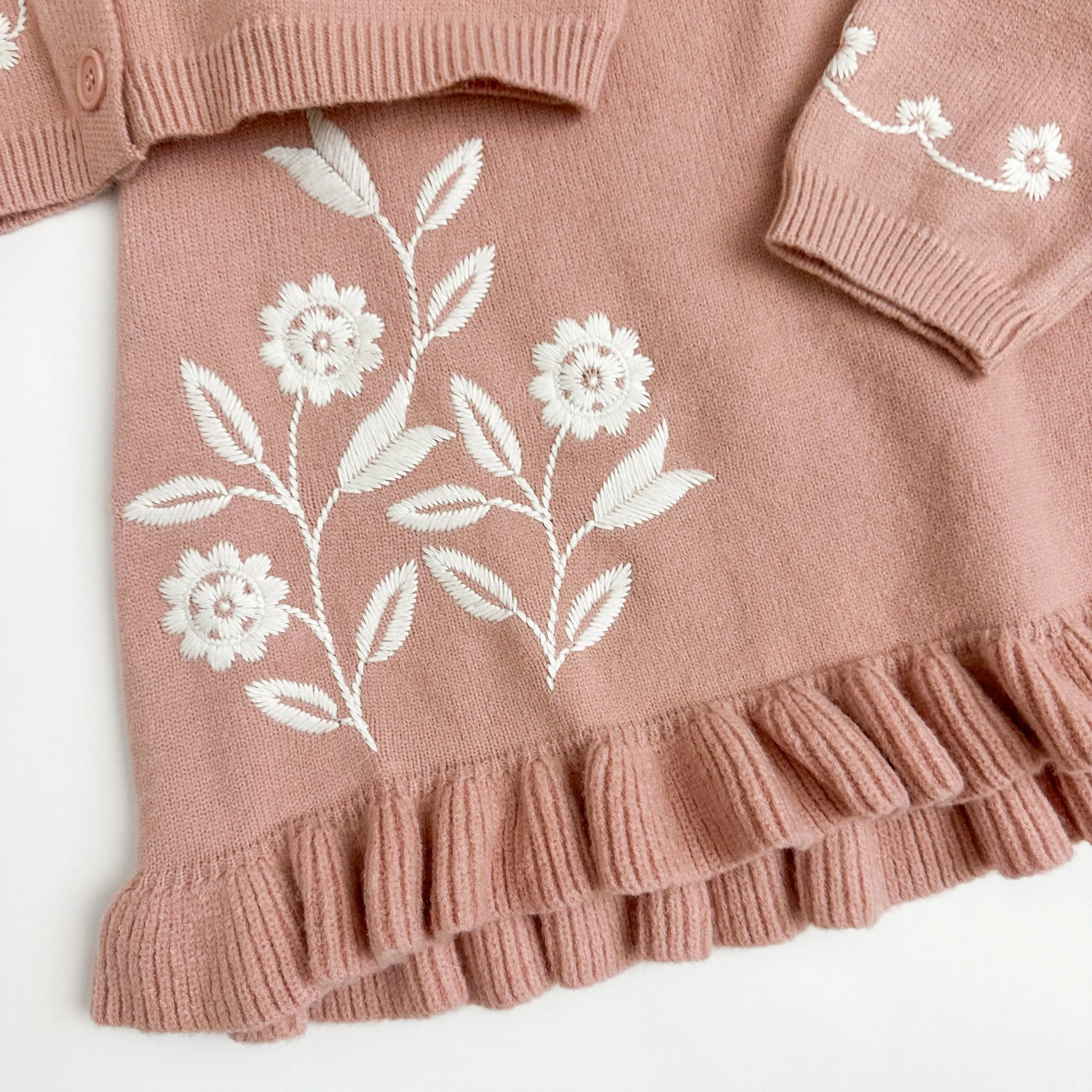 Flora Cardigan and Skirt Set sold by Mimosa product image thumbnail 3