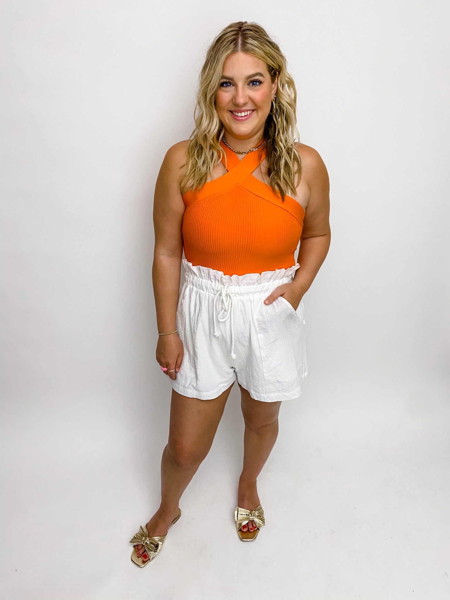 Coastal Twist Halter Top sold by Mimosa product image thumbnail 5