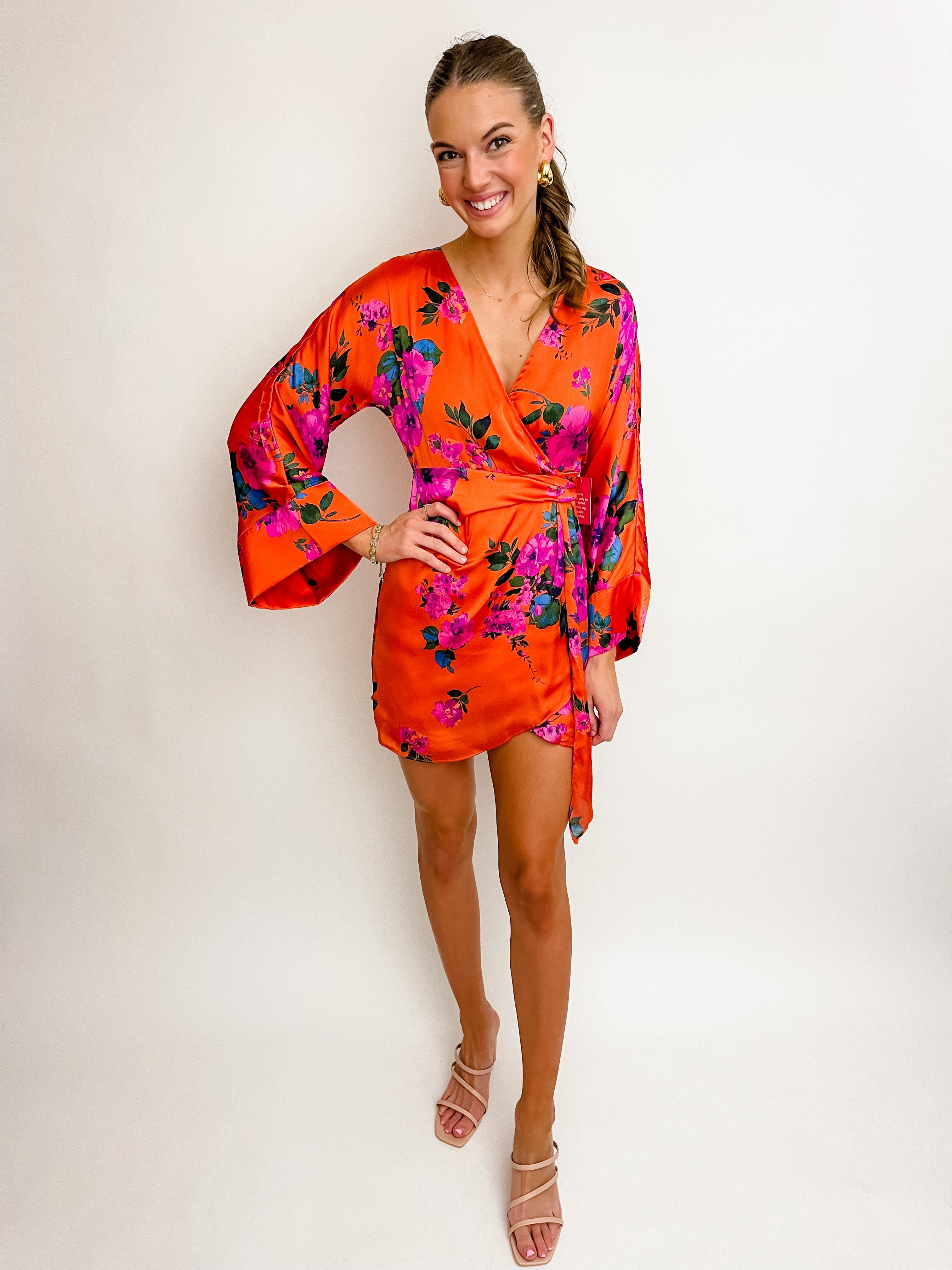 Astrid Cocktail Dress Tuscan Rose sold by Mimosa